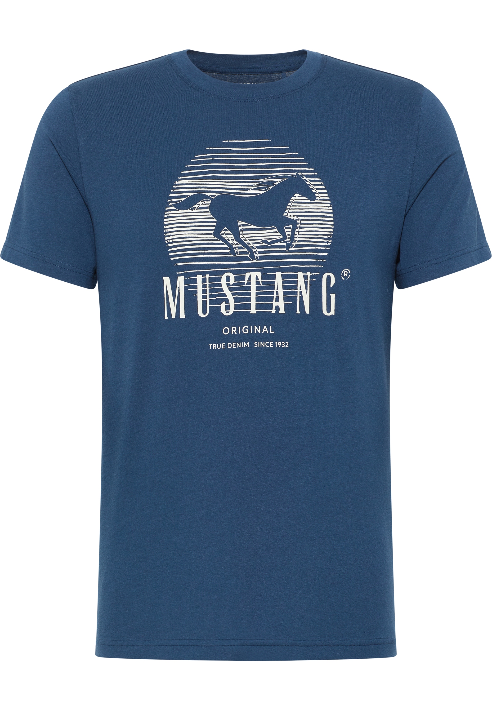 Print-Shirt« bei Kurzarmshirt T-Shirt ♕ MUSTANG »Mustang