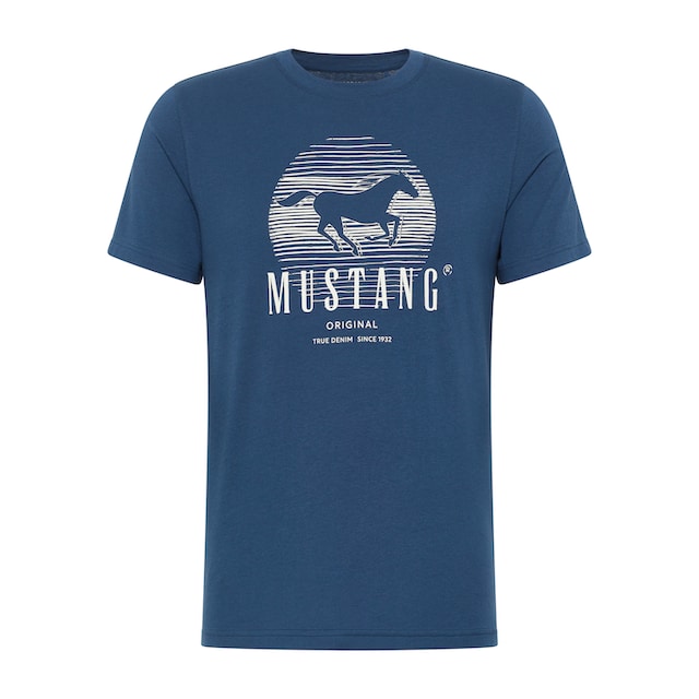 ♕ MUSTANG T-Shirt Kurzarmshirt bei »Mustang Print-Shirt«