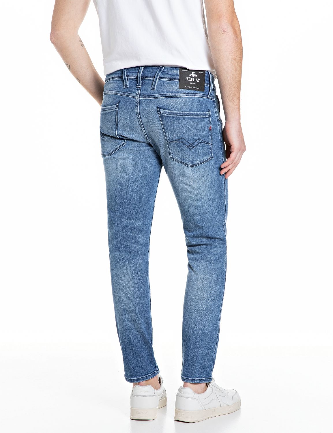 Replay Slim-fit-Jeans »Anbass Superstretch« elastisch