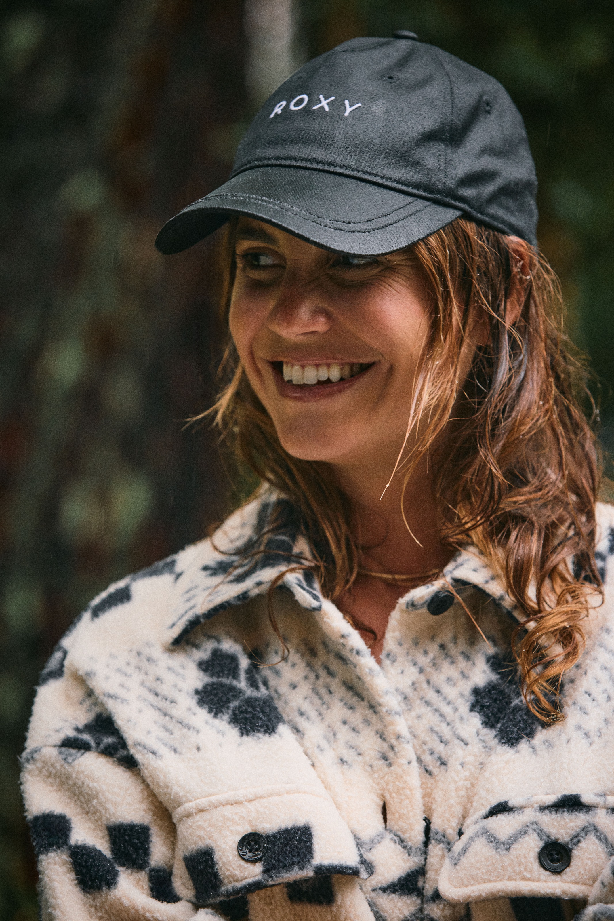 Roxy Fleecejacke »MORNING CRUSH SHACKET« mit Kapuze, aus Polyester, sportlicher Stil