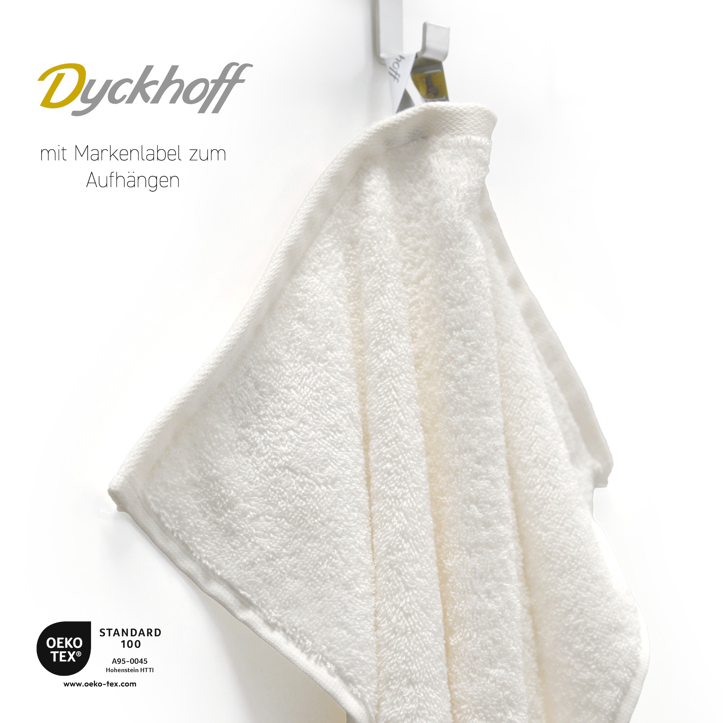Dyckhoff Handtuch Set »Chenille«, Set, 3 tlg., Frottier, Set beinhaltet: 2x Handtuch (50x100cm) und 1x Duschtuch (70x140cm)
