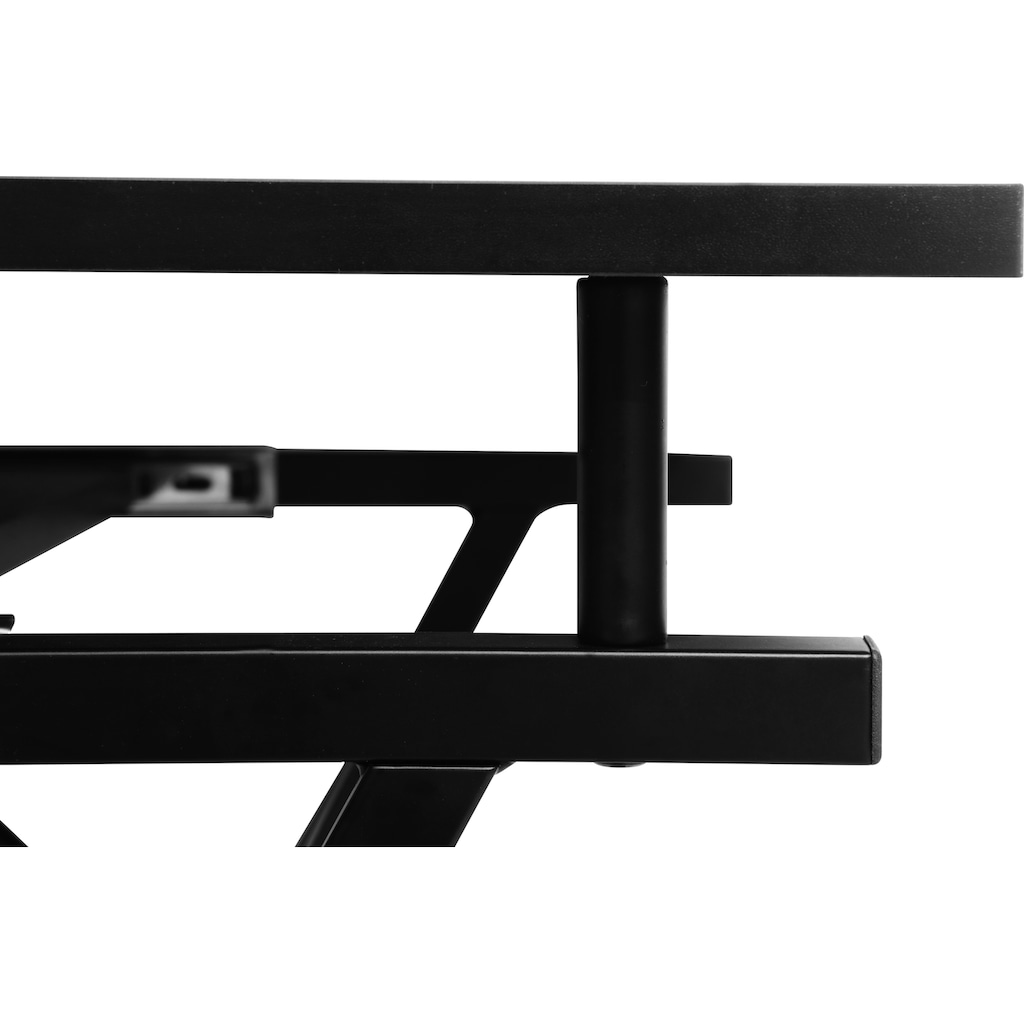 INOSIGN Computertisch »ERVIE, Rolltisch, Laptoptisch,«, stabiles Metallgestell, mit Tastaturauszug, 60x73 cm