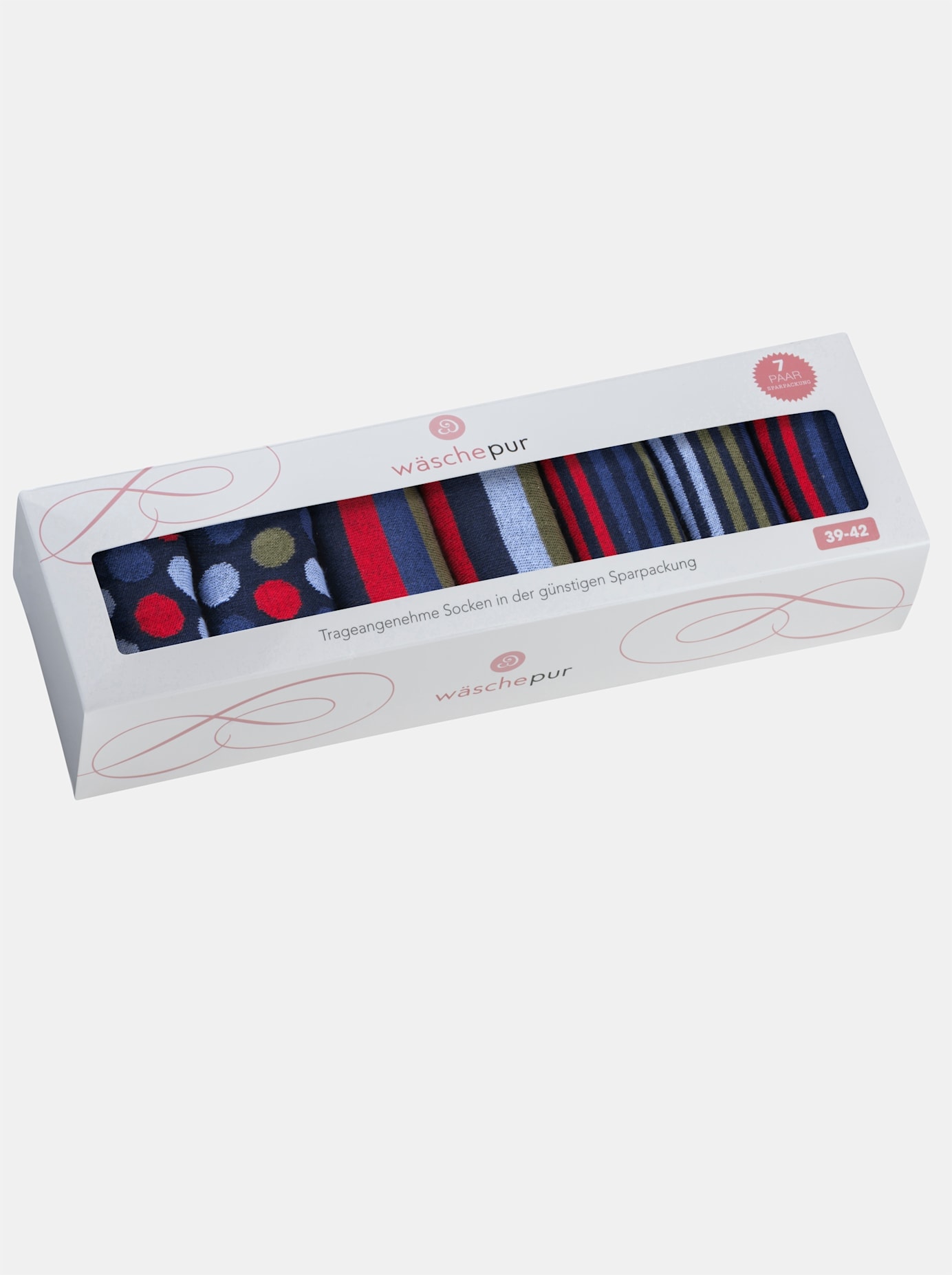 wäschepur Socken, (7 Paar)
