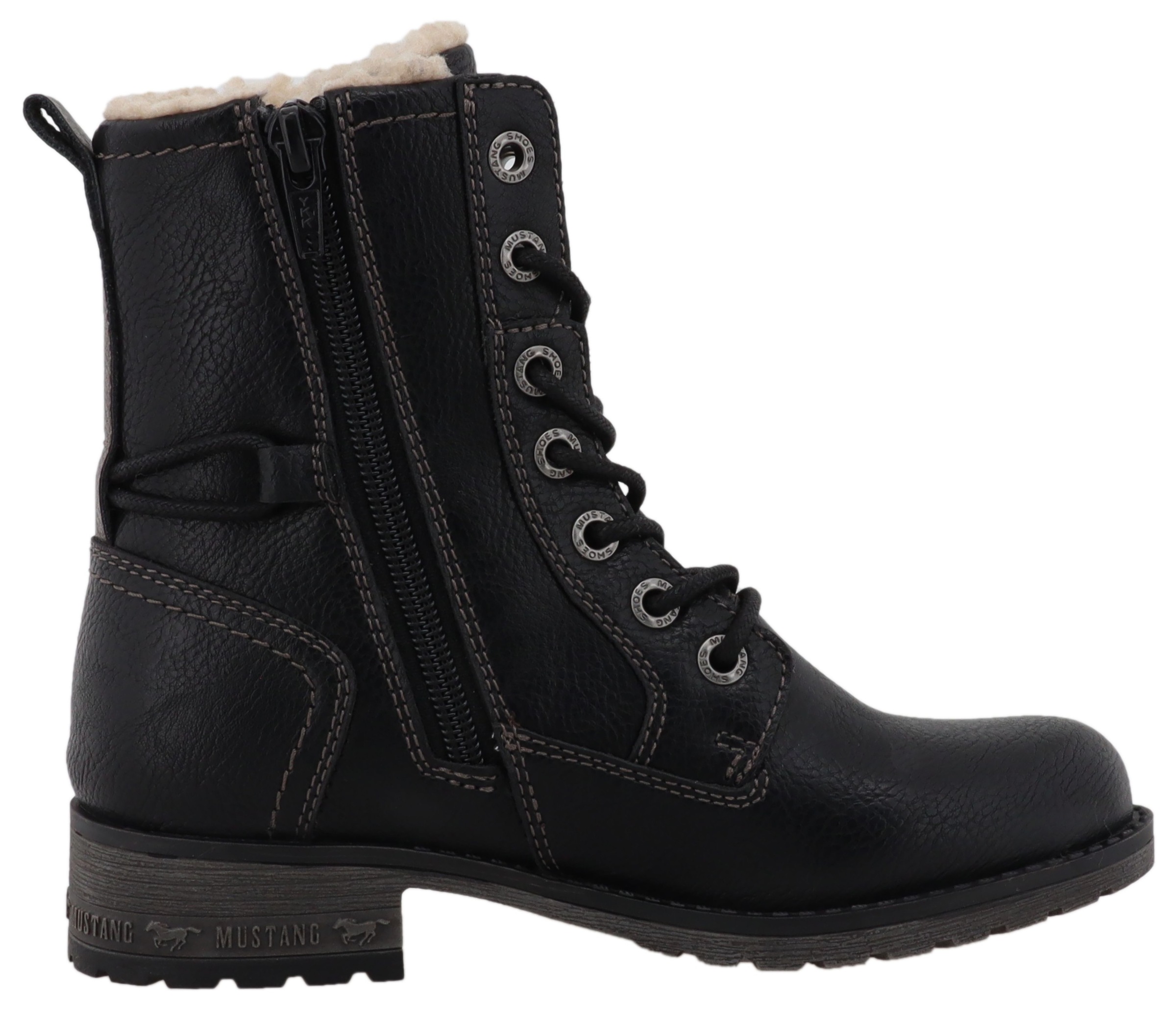 Mustang Shoes Winterstiefel »Concetta«  Stiefel, Schnürstiefel mit TEX-Membran