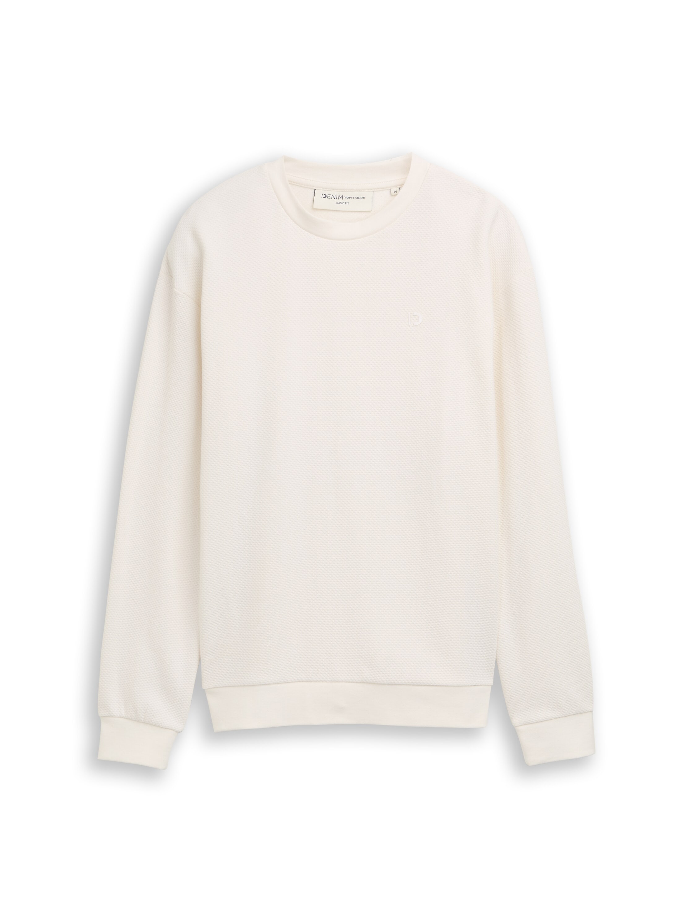 TOM TAILOR Denim Sweatshirt , mit Logo Stickerei

