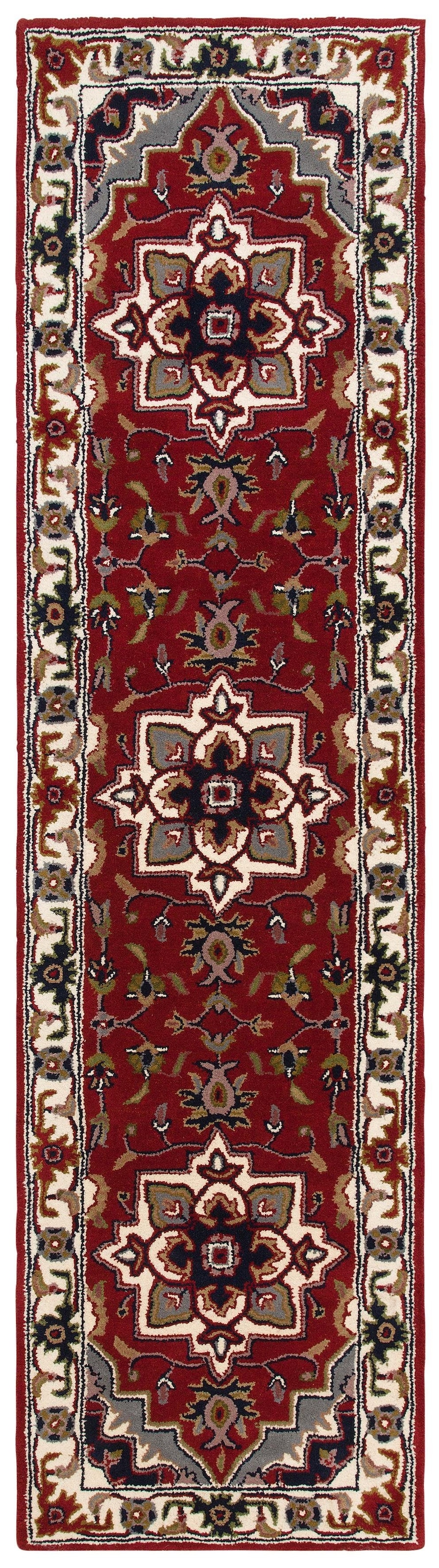 my home Wollteppich »Aman«, rechteckig, 14 mm Höhe, reine Wolle, Orient-Optik, auch als Läufer 70/270 cm erhältlich