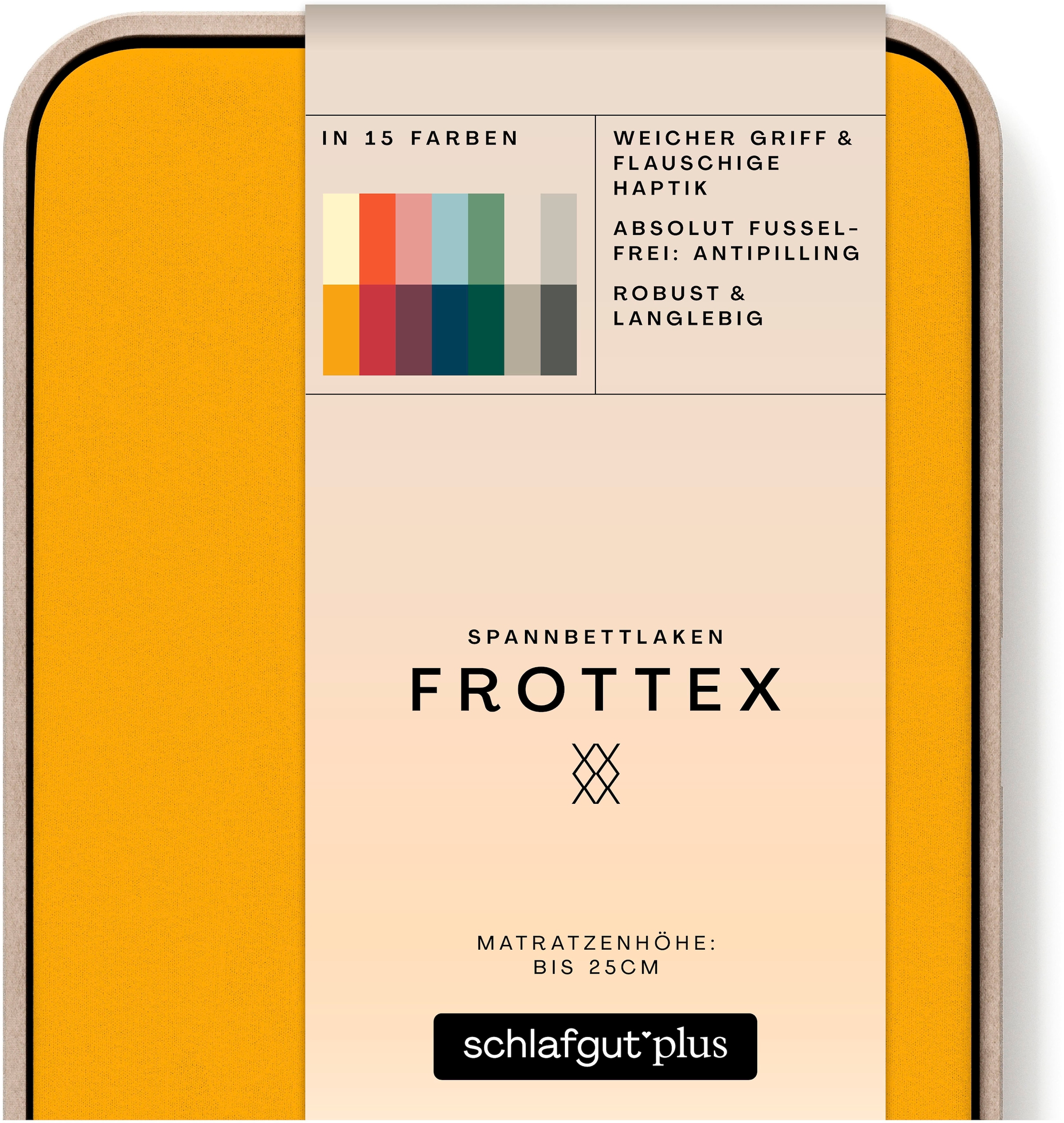 Schlafgut Spannbettlaken »Frottex«, 100% Frottee