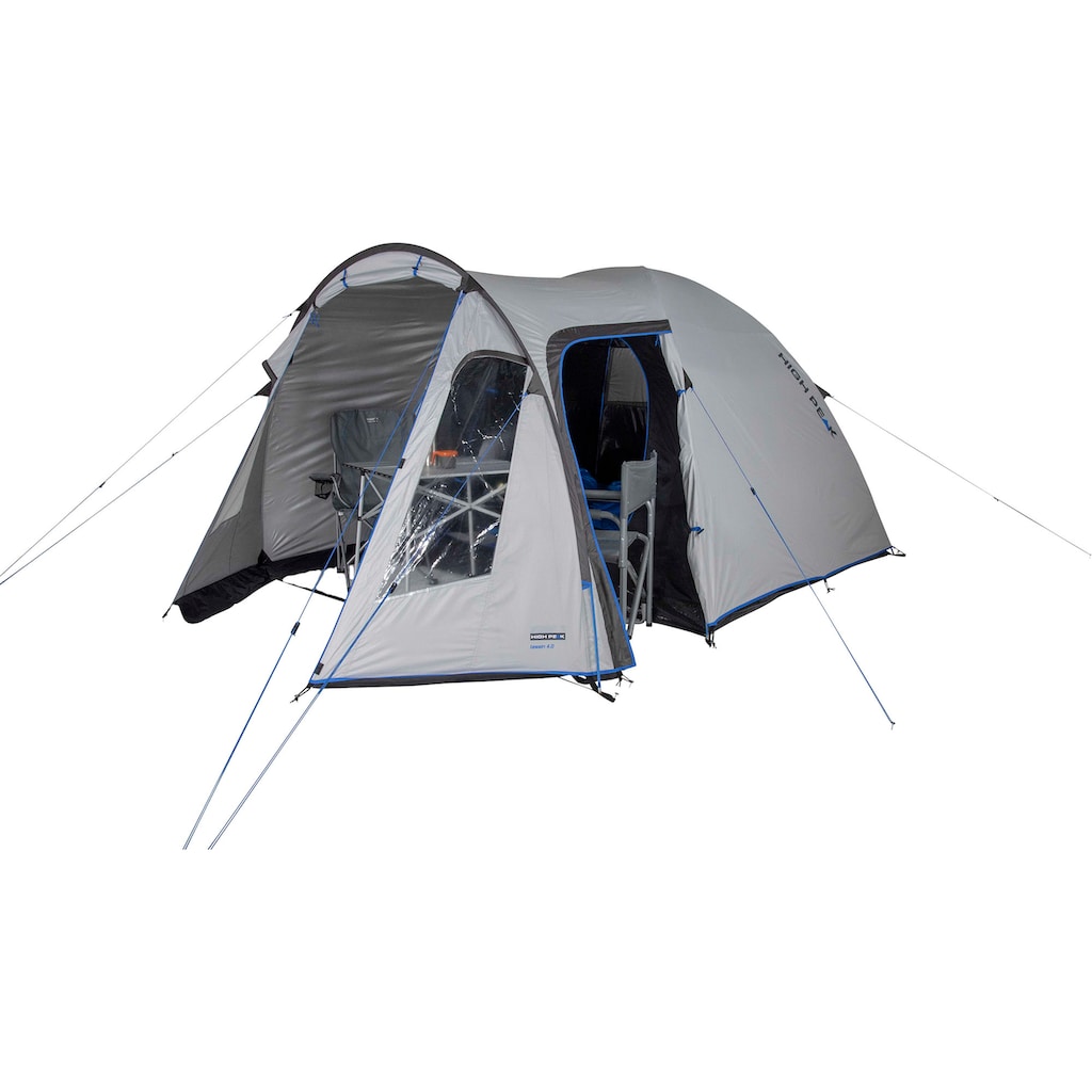 High Peak Kuppelzelt »Zelt Tessin 5.0«, 5 Personen, (mit Transporttasche)