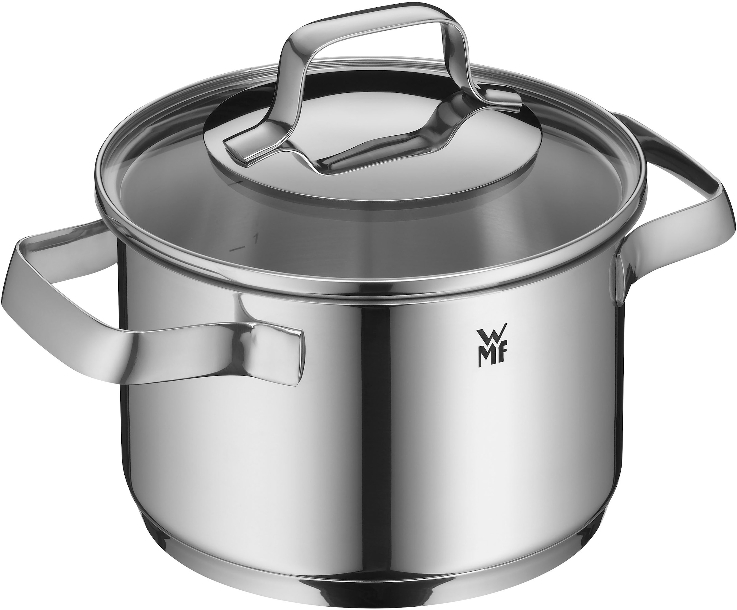 WMF Topf-Set »Belmonte« Set, 7 Stk. tlg. Cromargan® Edelstahl Rostfrei 18/10