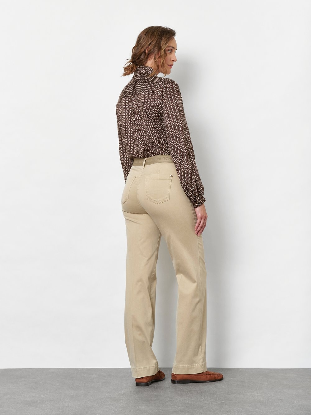 TONI Stoffhose »Jenny Wide«  mit Stretch