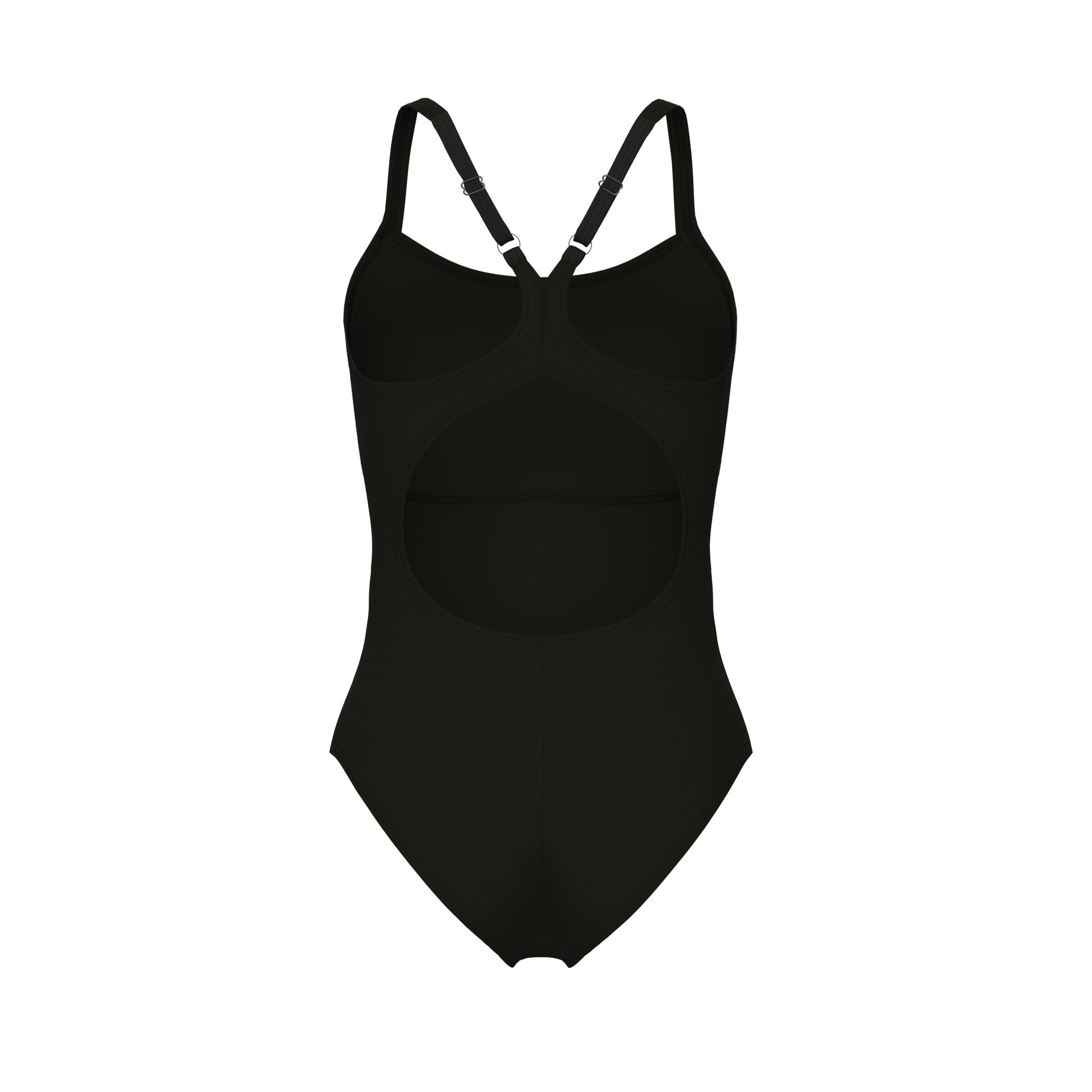 Arena Badeanzug »arena Feel Damen Solid Lightdrop Back Bustier Badeanzug«