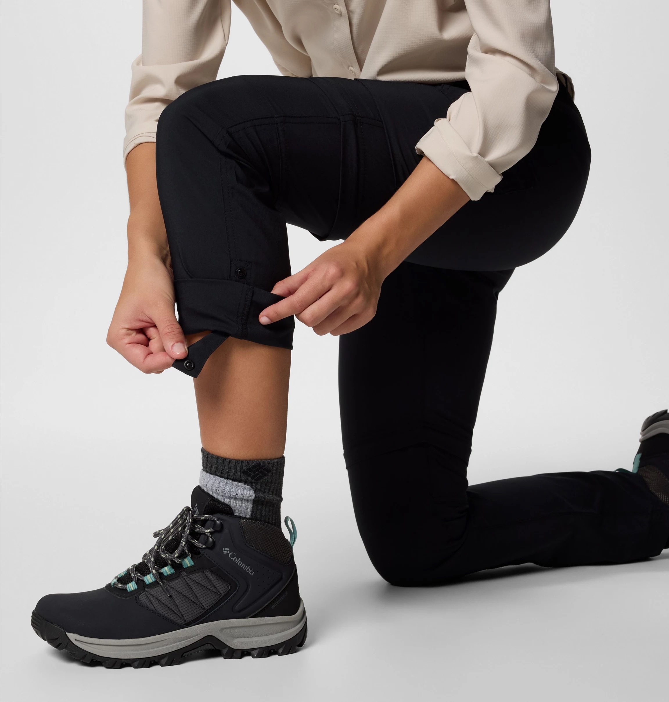 Columbia Outdoorhose »BLACK«, (1 tlg.)
