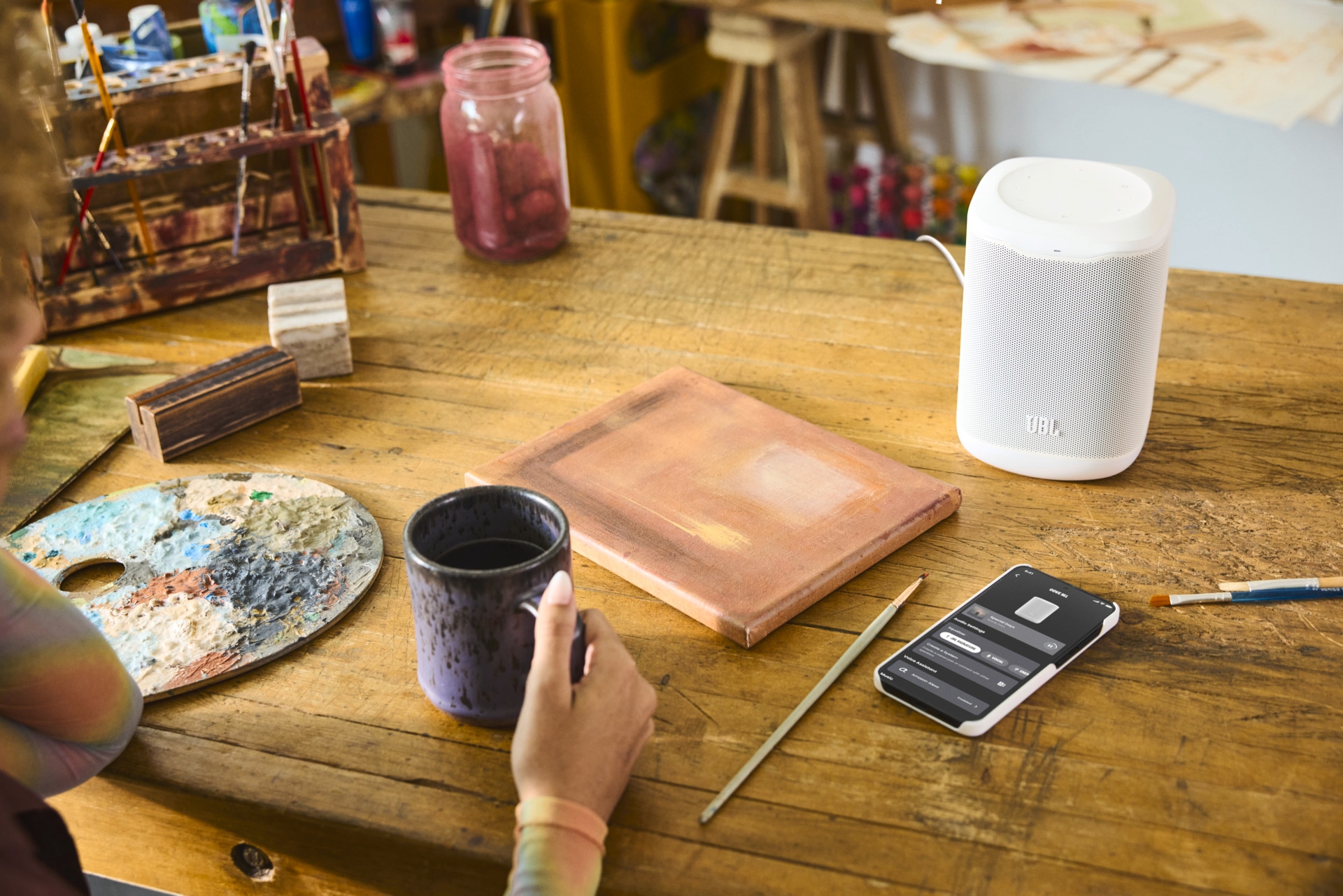 JBL Home Speaker »Cove M1 WLAN Home« (Bluetooth | WLAN 110 W)
