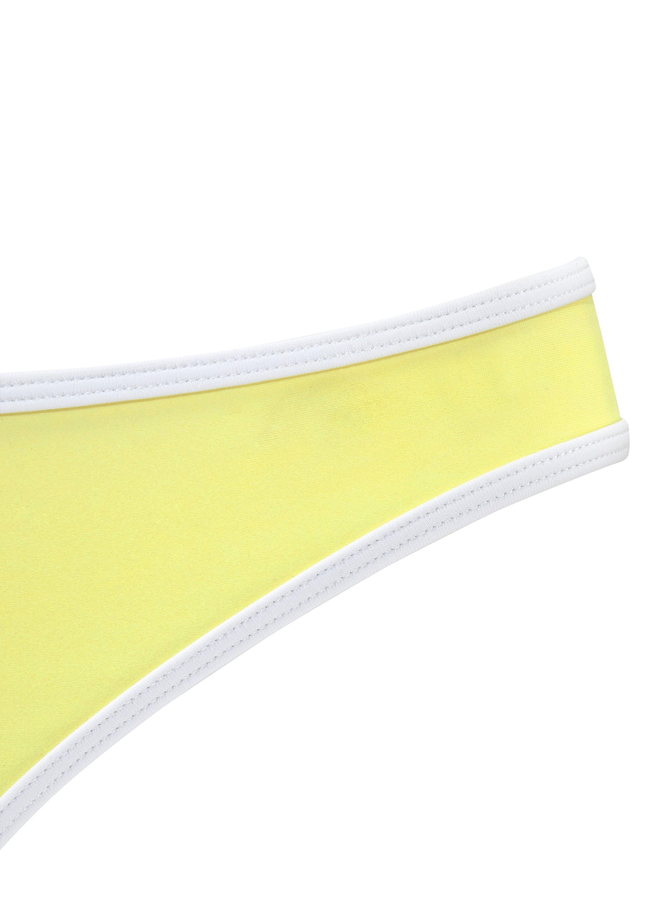Venice Beach Bikini-Hose »L.A.« mit Kontrastpiping CB7836