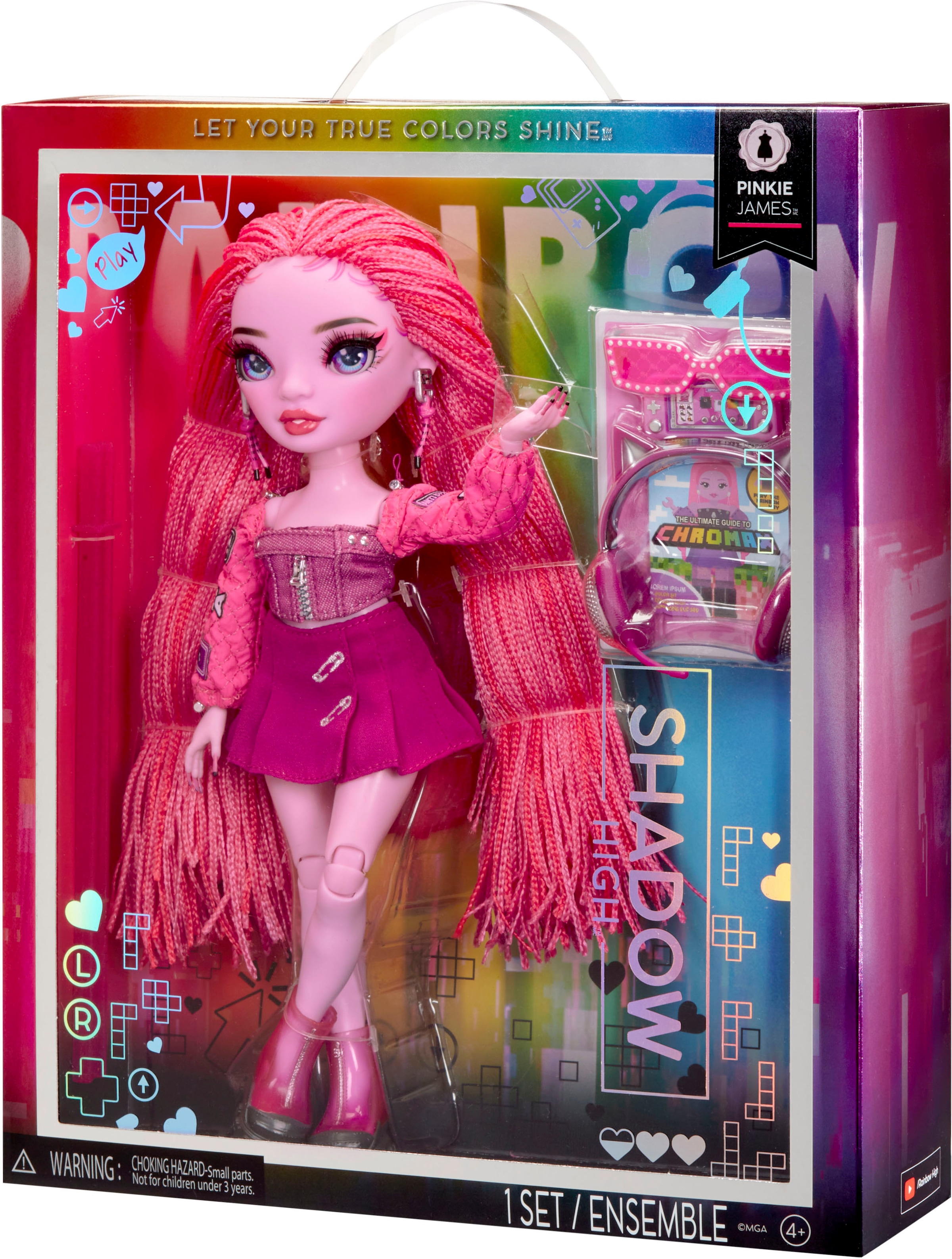 MGA ENTERTAINMENT Anziehpuppe »Pinkie James (Pink)«