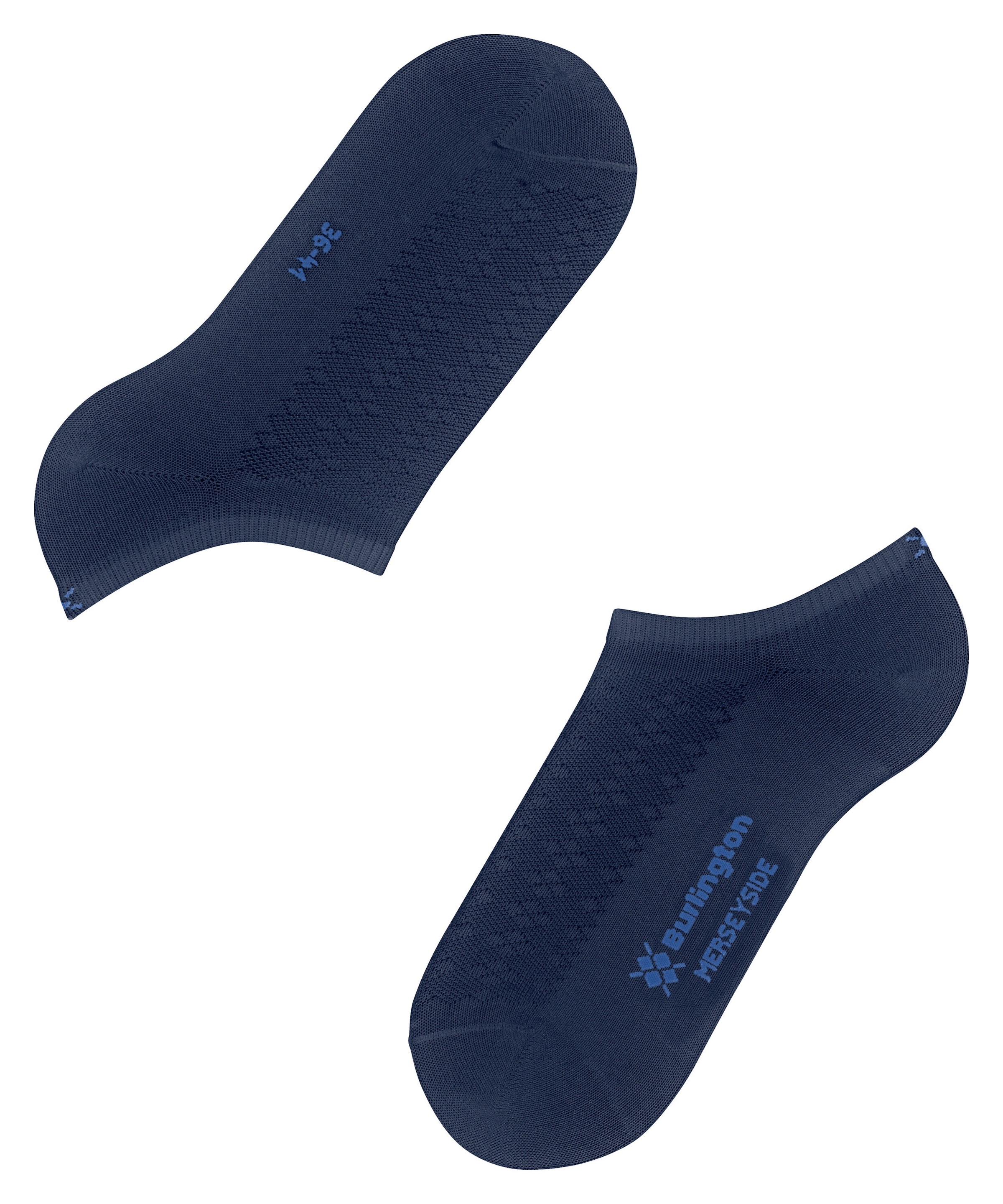 Burlington Sneakersocken »Merseyside« Einheitsgröße 36-41, gemustert, atmungsaktiv