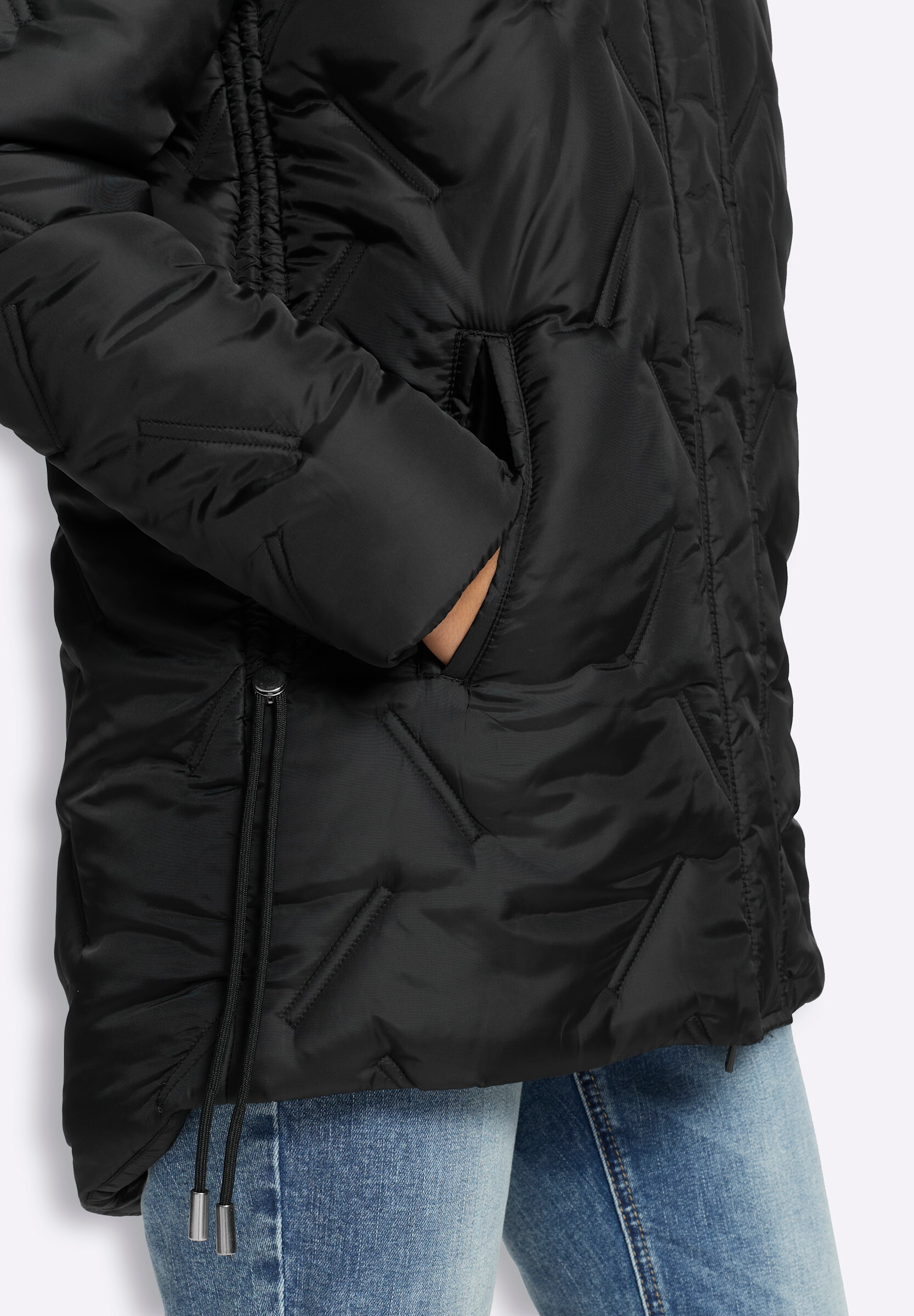 heine Steppjacke »Jacke Steppjacke« mit Kapuze