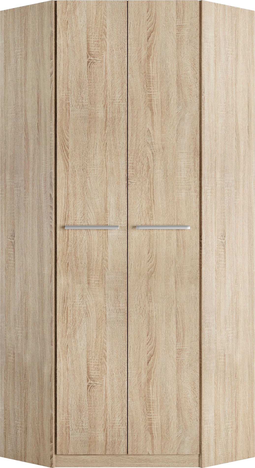 priess Eckkleiderschrank »Barcelona Kleiderschrank Ecklösung Raumwunder« in 2 Tiefen Schrank Eckschrank Garderobe