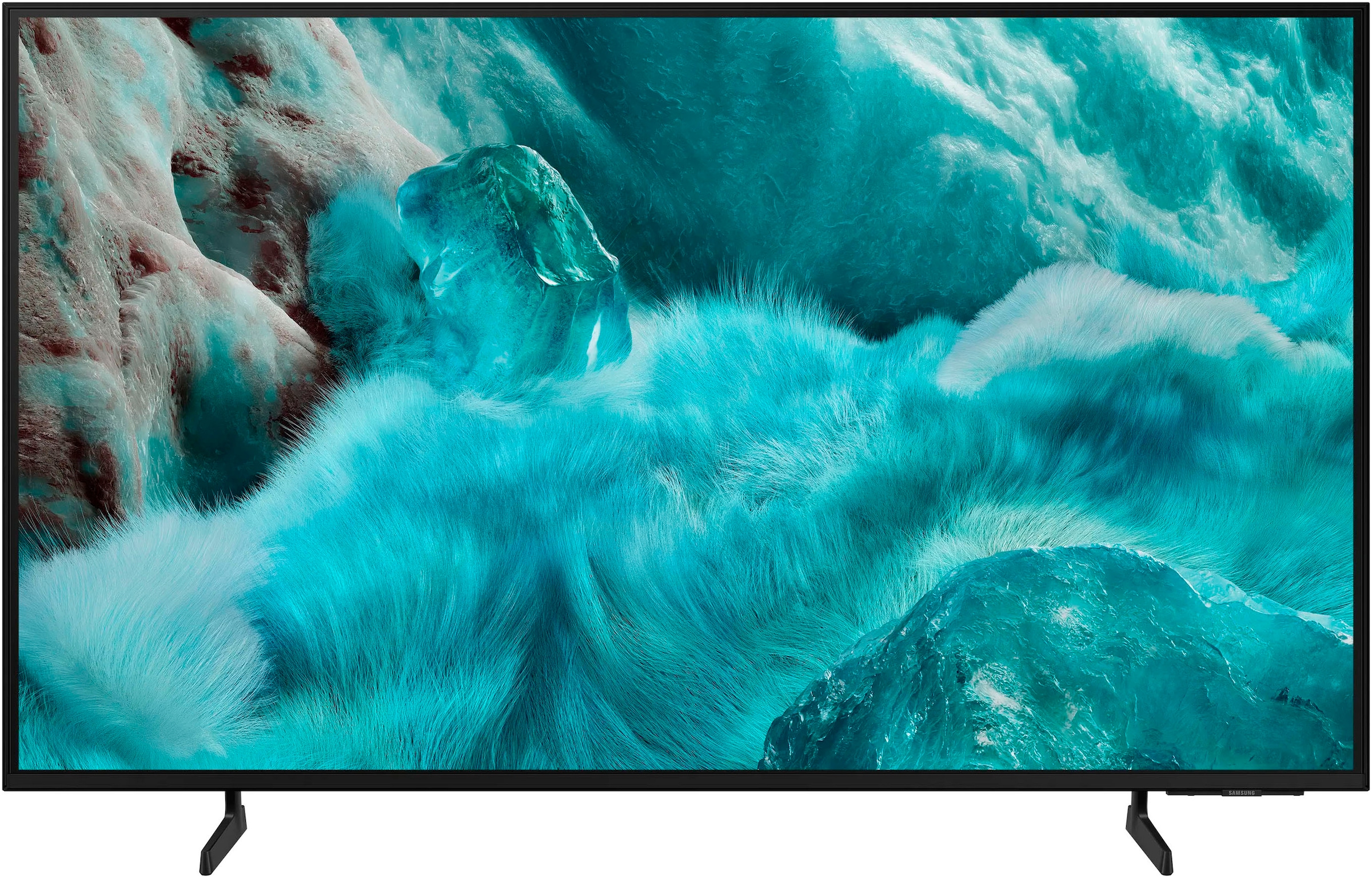 Samsung QLED-Fernseher »GQ55Q7F2AU«, 4K Ultra HD, Smart-TV, Quantum HDR, Knox Security, Art Store, 3D Sound, Gaming Hub, AI TV