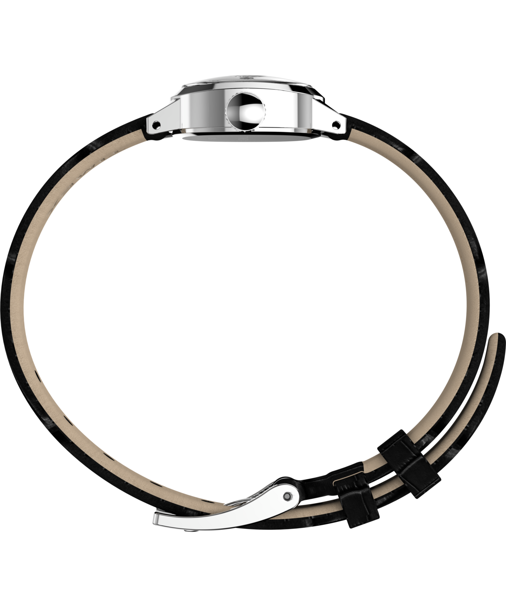 Timex Quarzuhr »Cavatina Mini« Armbanduhr, Damenuhr, Lederarmband, analog