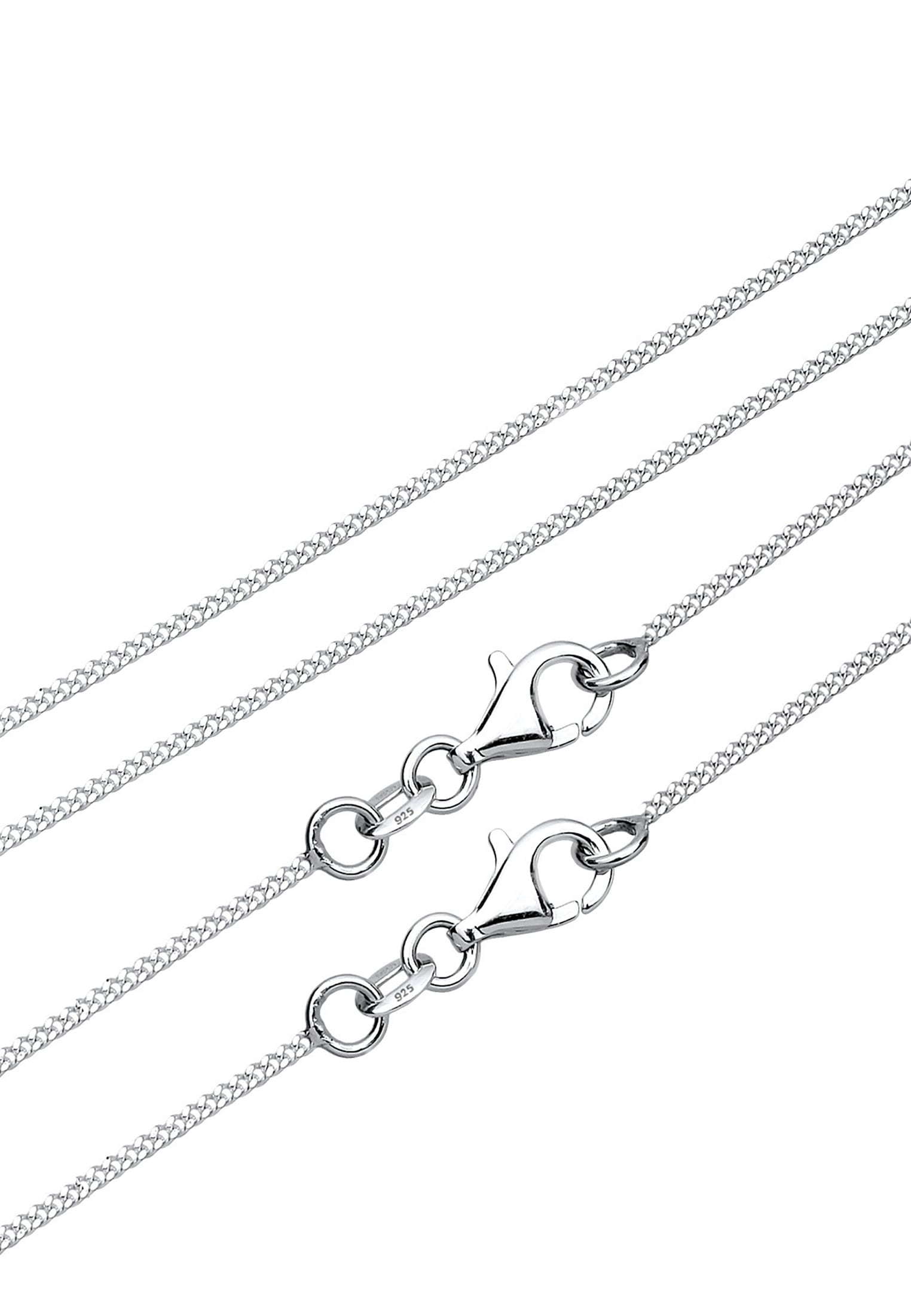 Elli Ketten-Set »Halskette Partnerketten Puzzlestücke 925 Silber«