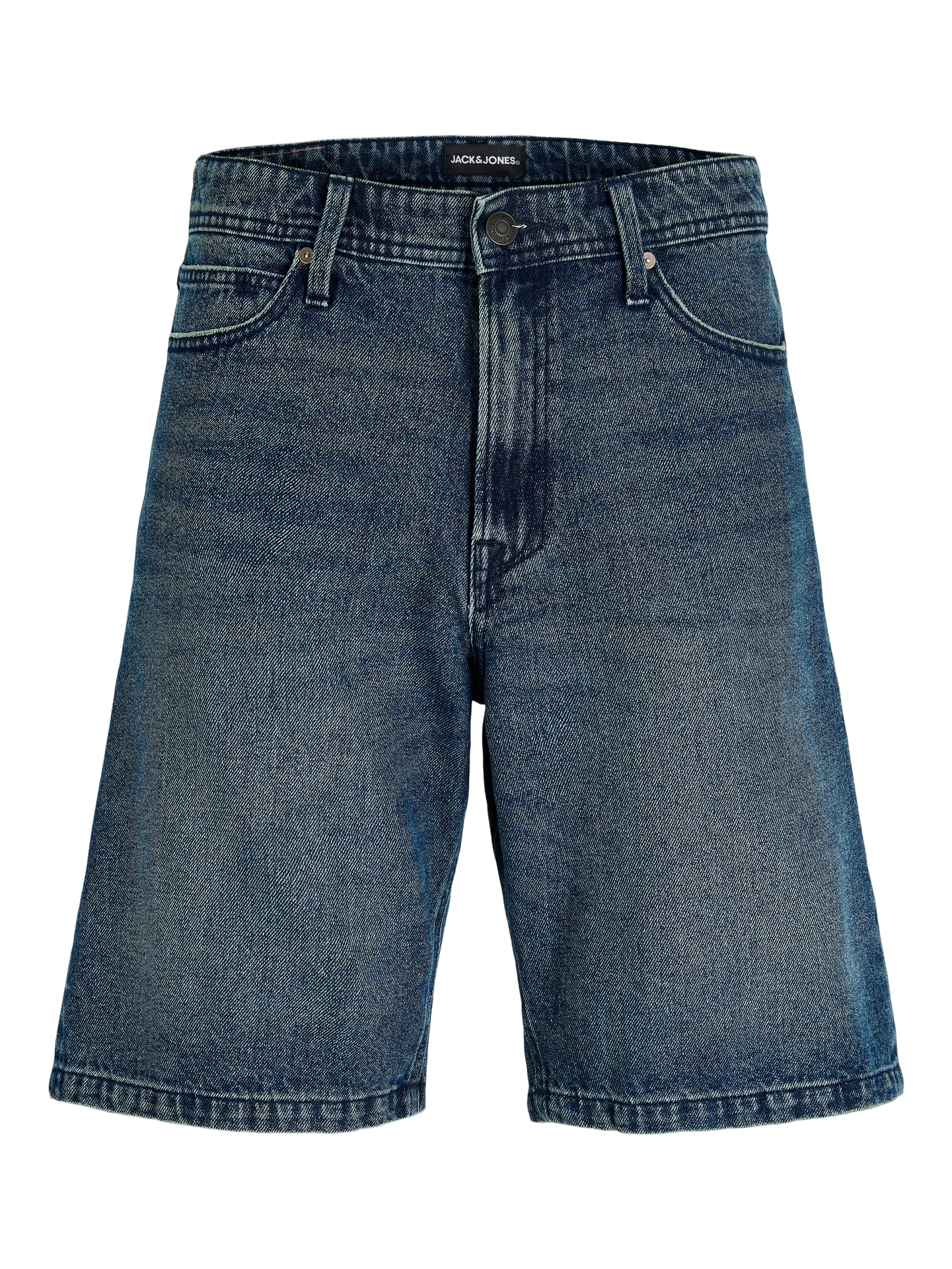 Jack & Jones Jeansshorts »JJIALEX JJCREW SHORTS AT 229 ST LN« Baumwolle, baggy fit