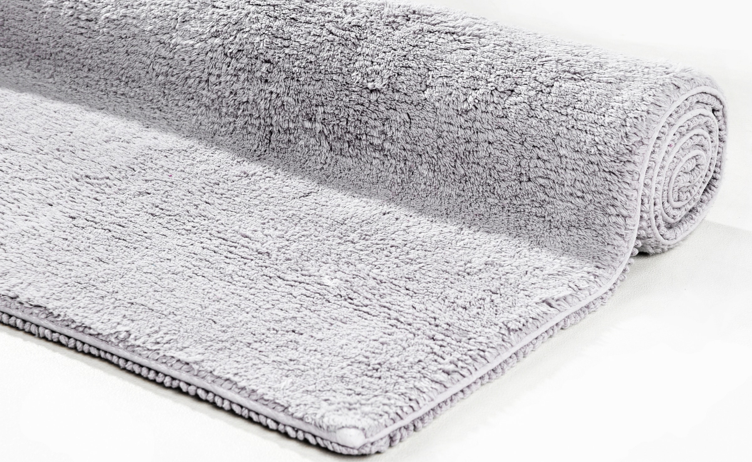 TOM TAILOR HOME Badematte »Cotton Double Uni« Höhe 20 mm beidseitig nutzbar | fußbodenheizungsgeeignet | strapazierfähig Badteppich, Uni Farben, rechteckig & quadratisch erhältlich