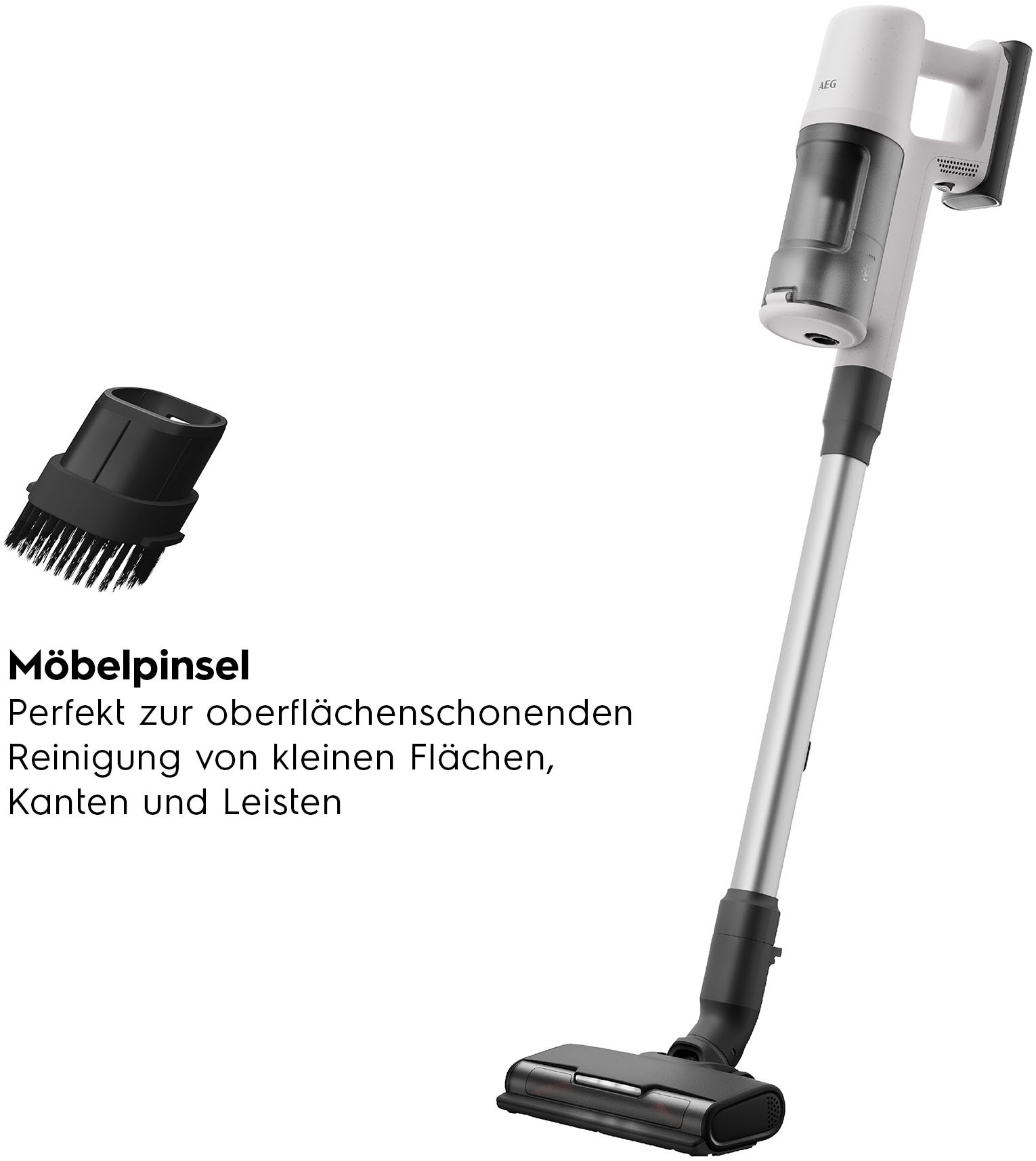 AEG Akku-Hand-und Stielstaubsauger »6000« sehr leicht 2,5 kg, 53 % Recyclingmaterial, bis zu 50 Min. Laufzeit