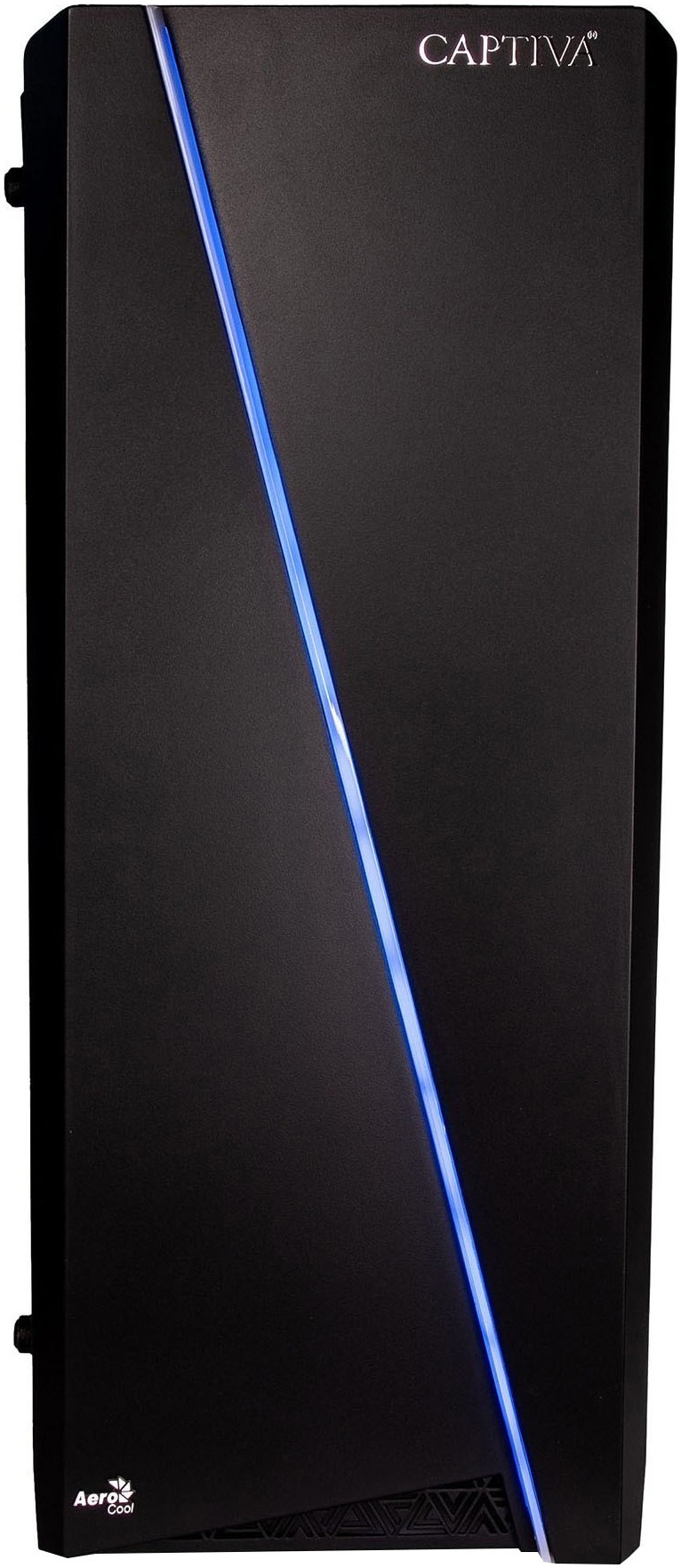 CAPTIVA Gaming-PC-Komplettsystem »Advanced Gaming R85-985 TFT Bundle« 27 ″ AMD Ryzen 5 GeForce RTX 4060 Ti 32 GB RAM 1.000 GB SSD