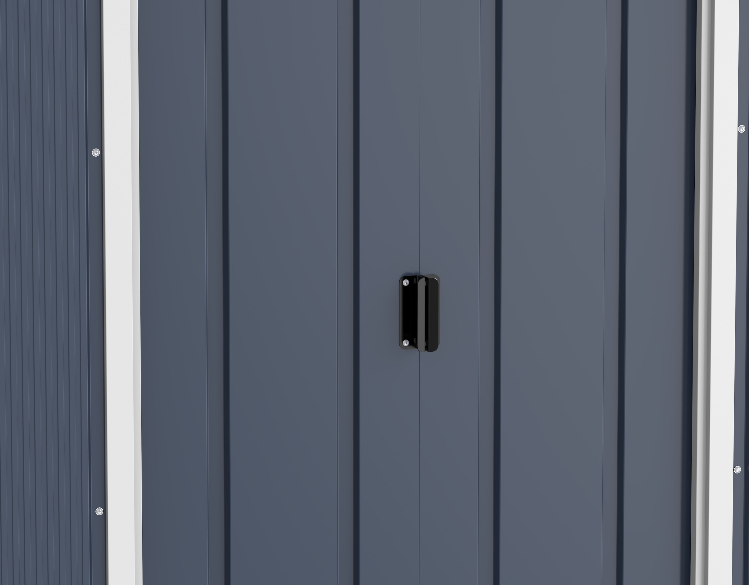 VCM Gartenhaus »Metall Gerätehaus 203x113 Gartenhaus Schiebetür«