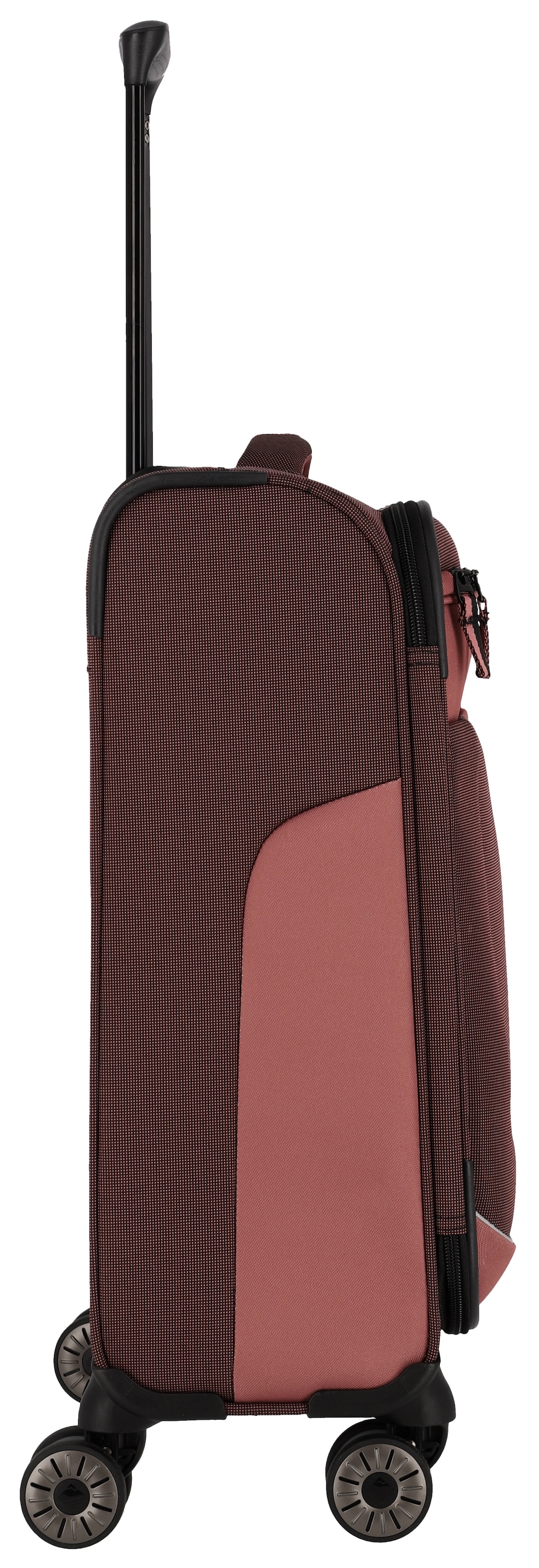 travelite Weichgepäck-Trolley »VIIA, verschiedene Größen und Farben« 34 l 4 Rollen Reisegepäck Trolley Koffer Weichgepäck TSA Schloss