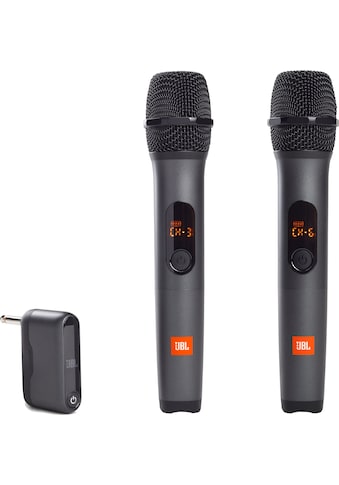 JBL Mikrofon »wireless Microphone«, (Set), 2 Mikrofone und 1 Dongle kaufen