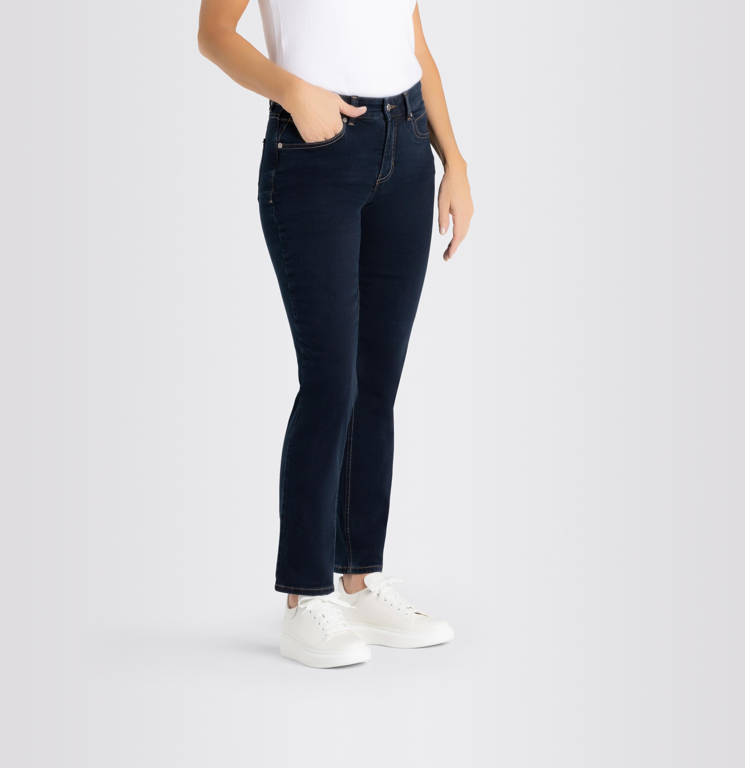 MAC Stretch-Jeans »Melanie«, Gerade geschnitten