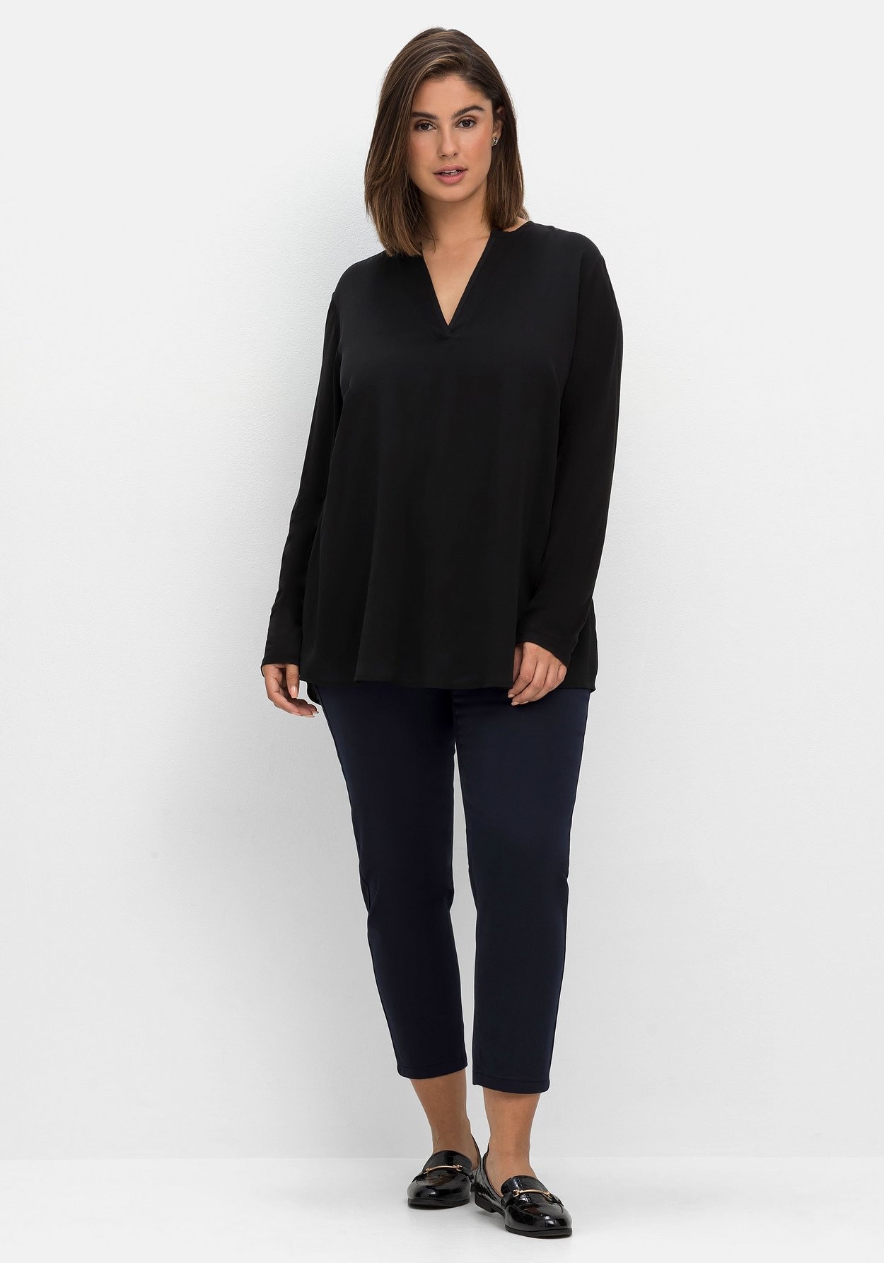 Sheego Chiffontunika »Tunika im Lagenlook«