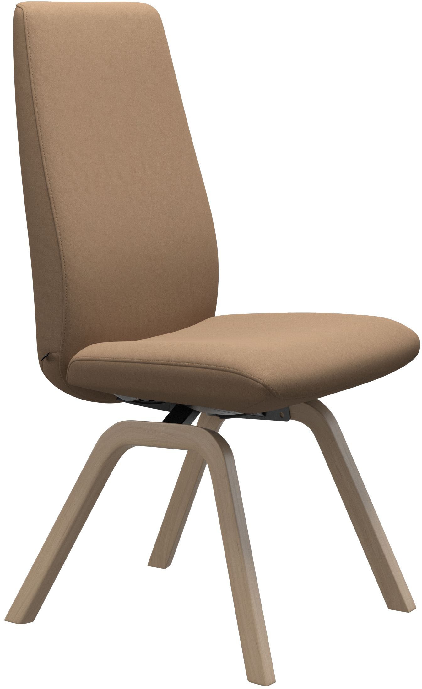Stressless® Polsterstuhl »Laurel«, Microfaser DINAMICA, High Back, Größe L, mit schräggestellten Beinen in Walnuss