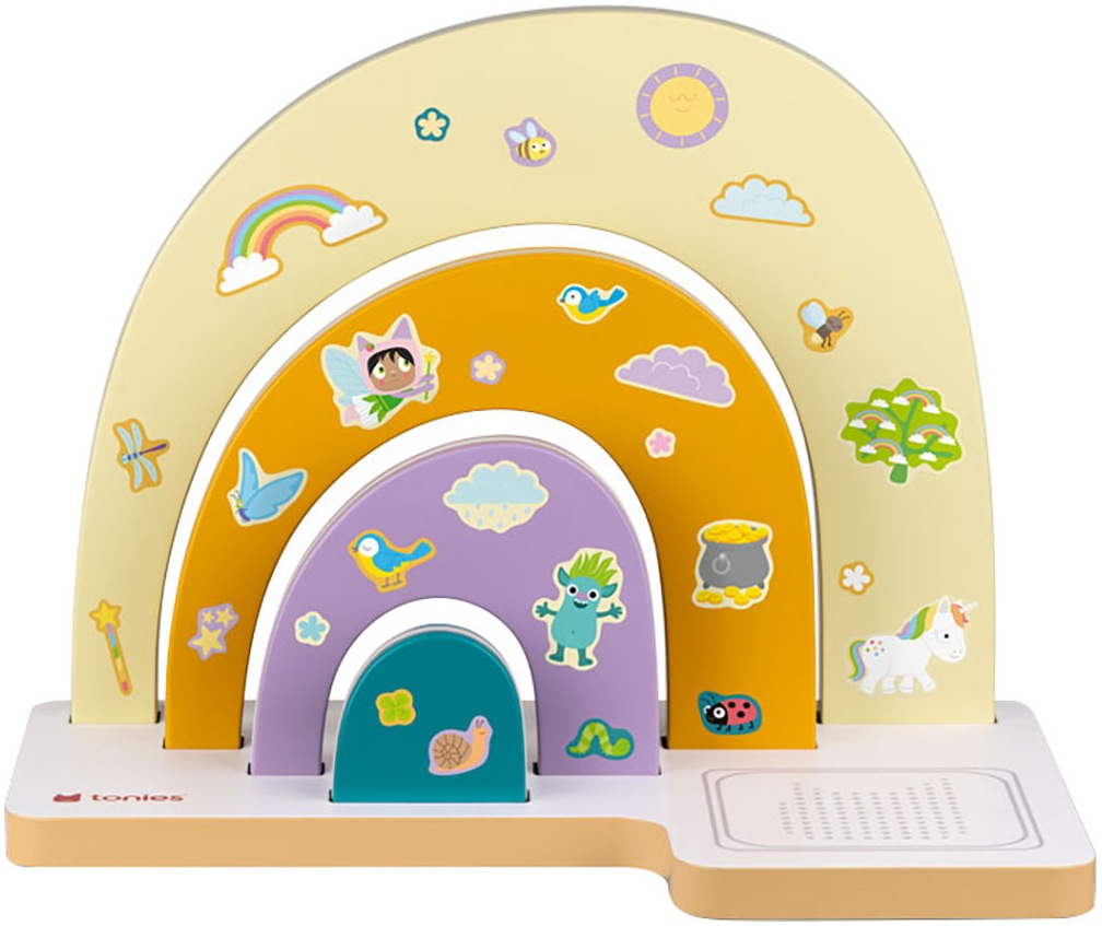 tonies Kinderregal »Standregal - Regenbogen« für bis zu 40 Tonies