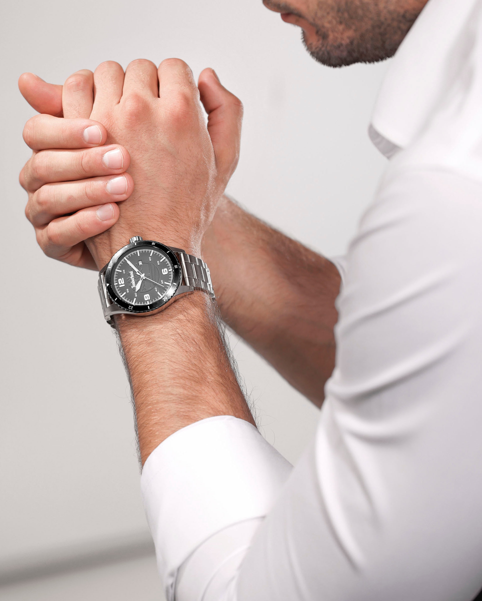 Timberland Quarzuhr »ASHMONT«, Armbanduhr, Herrenuhr, Datum