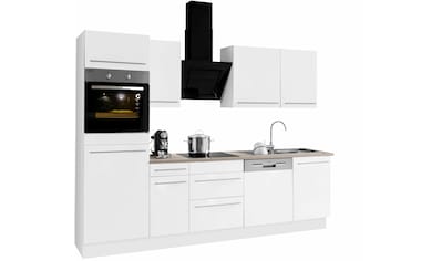 OPTIFIT Küchenzeile »Bern«, mit E-Geräten, Breite 270 cm, höhenverstellbare Füße,... kaufen