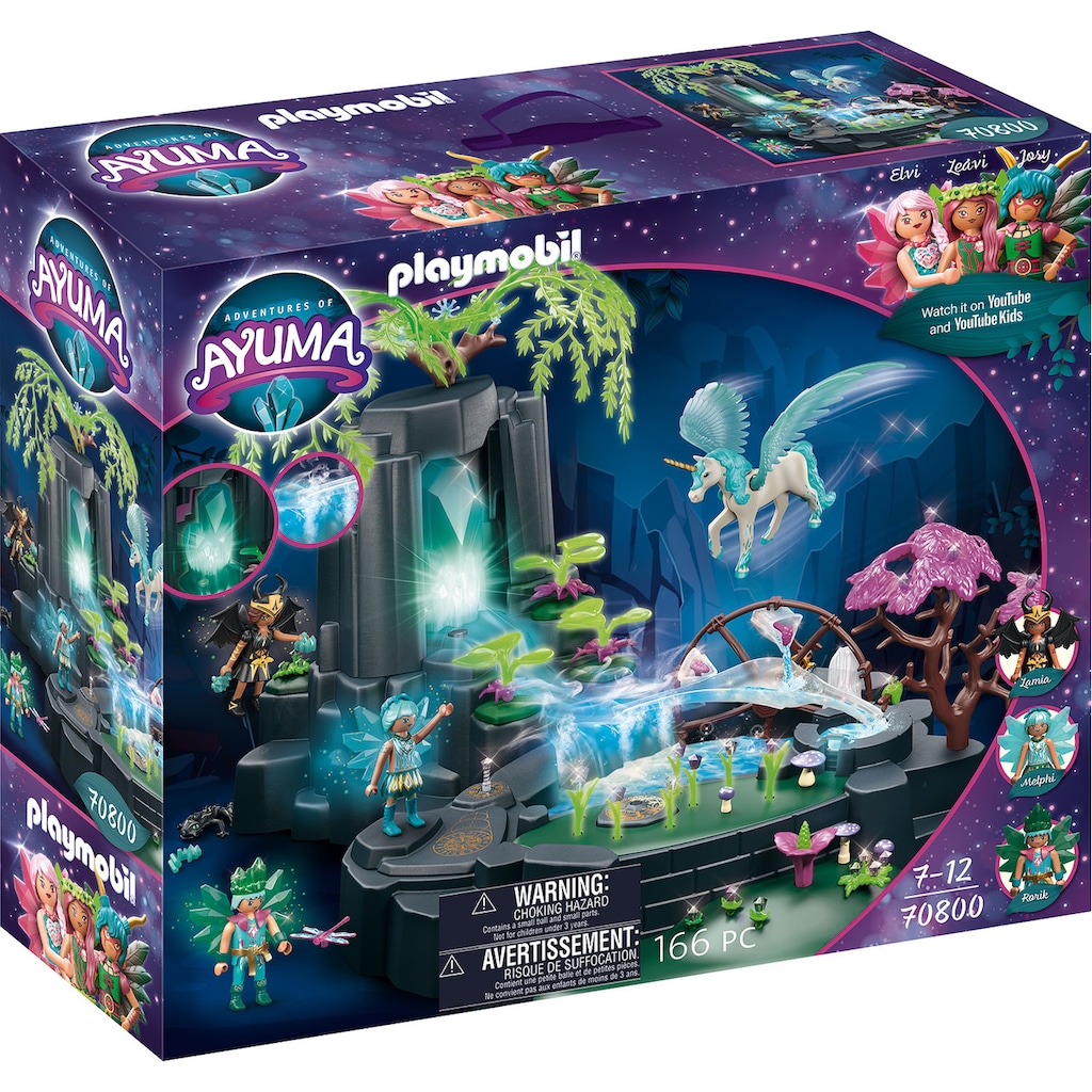 Playmobil® Konstruktions-Spielset »Magische Energiequelle (70800), Adventures of Ayuma«, (166 St.), Made in Germany