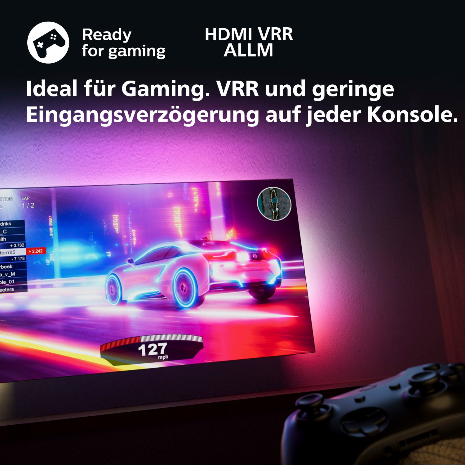 Philips LED-Fernseher »65PUS8108/12«, 4K Ultra HD, Smart-TV