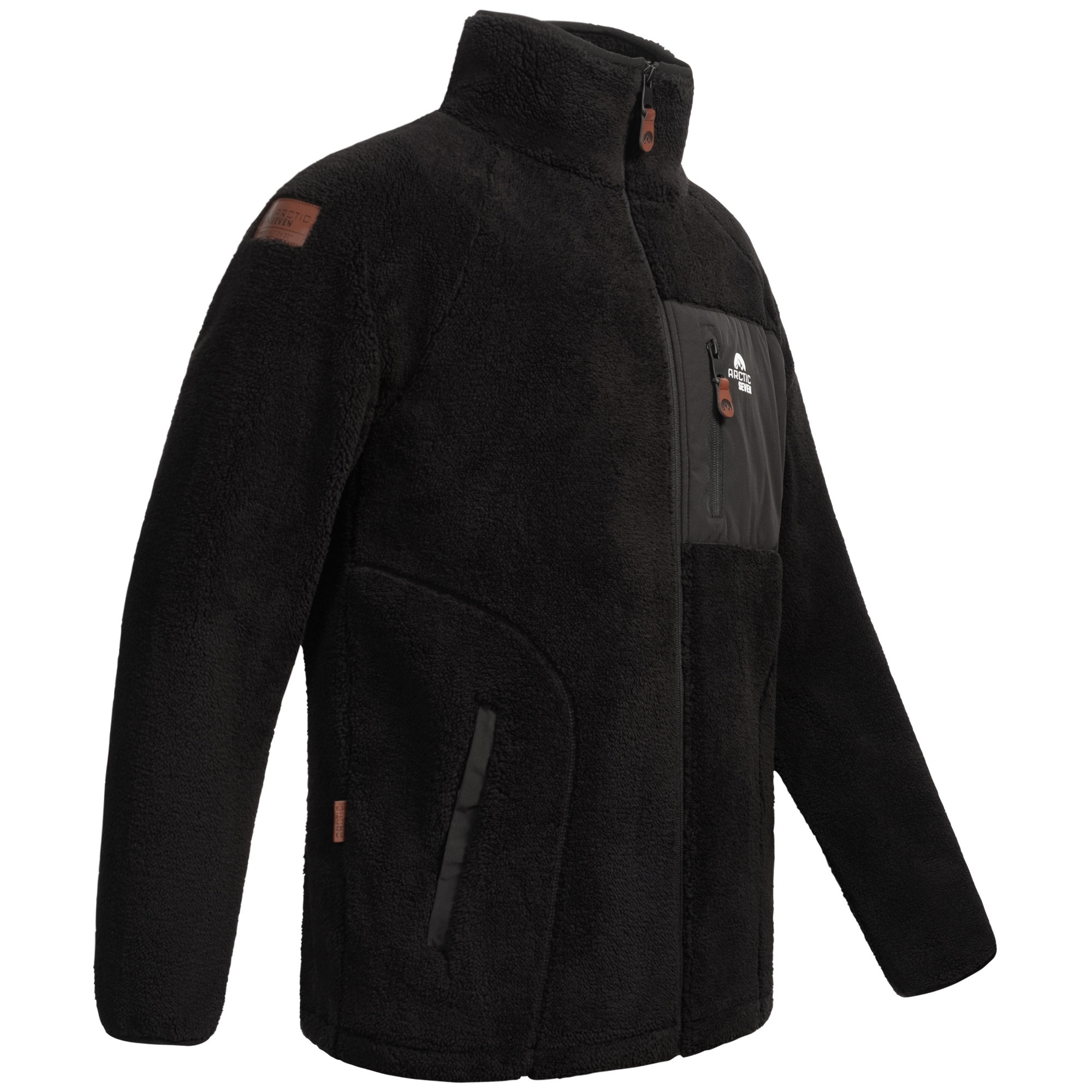 Arctic Seven Fleecejacke »Arctic Seven Herren Sherpa Fleecejacke AS415«