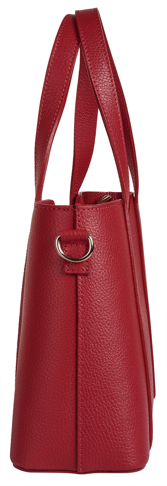 Cluty Henkeltasche echt Leder, Made in Italy