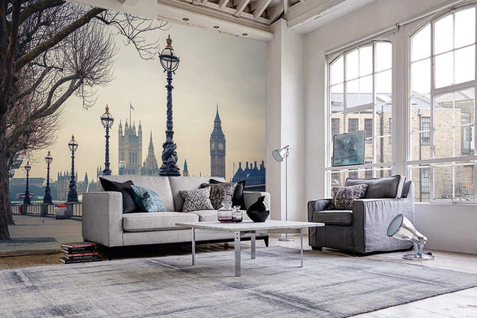 Papermoon Fototapete »Big Ben« glatt