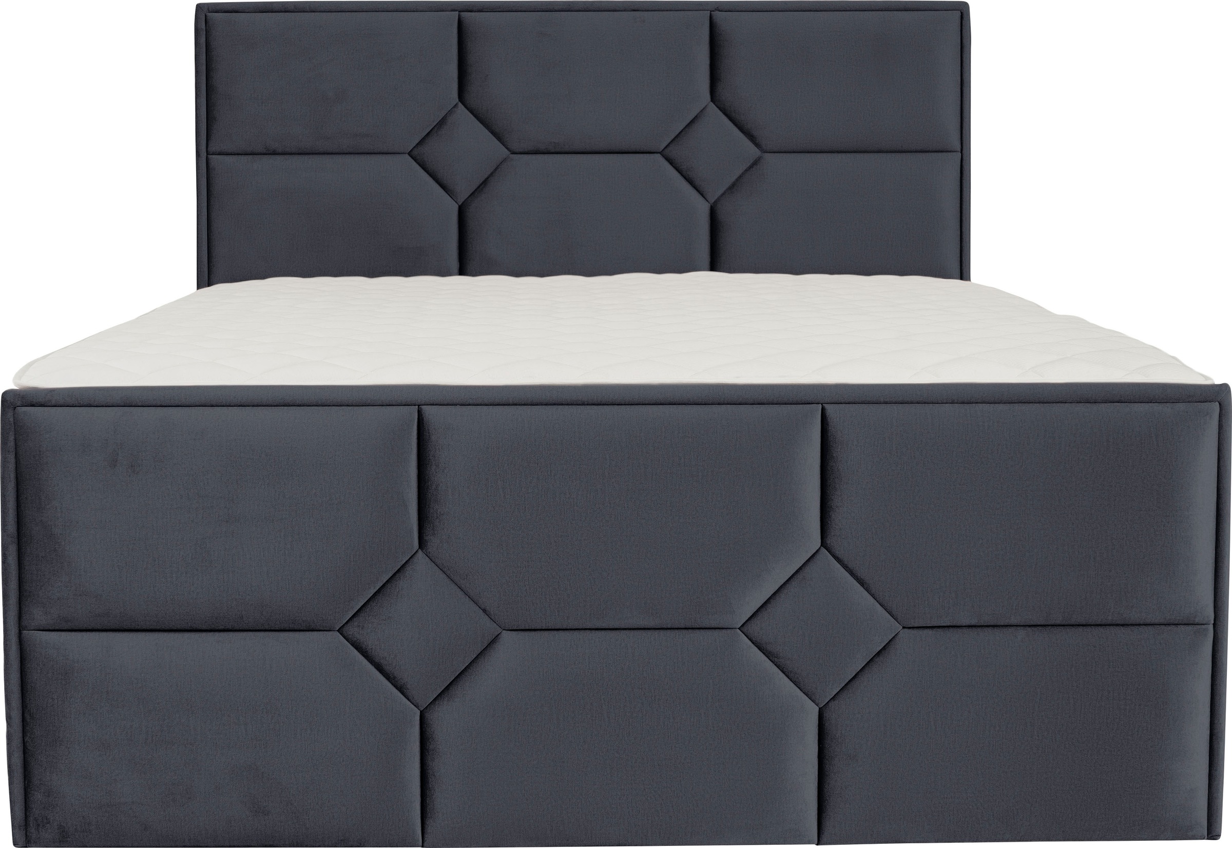 Leonique Boxspringbett »Ambre«, mit Taschen-Federkernmatratze