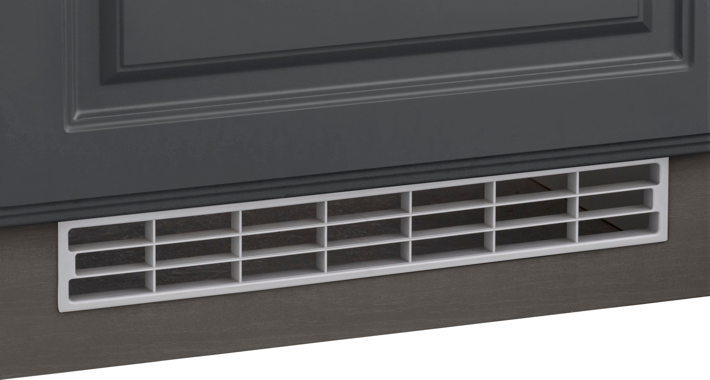 KOCHSTATION Küchenzeile »KS-Stockholm – Küche mit hochwertiger und detailreicher Landhausfront« Breite 300 cm, wahlweise mit E-Geräten,mit MDF-Fronten