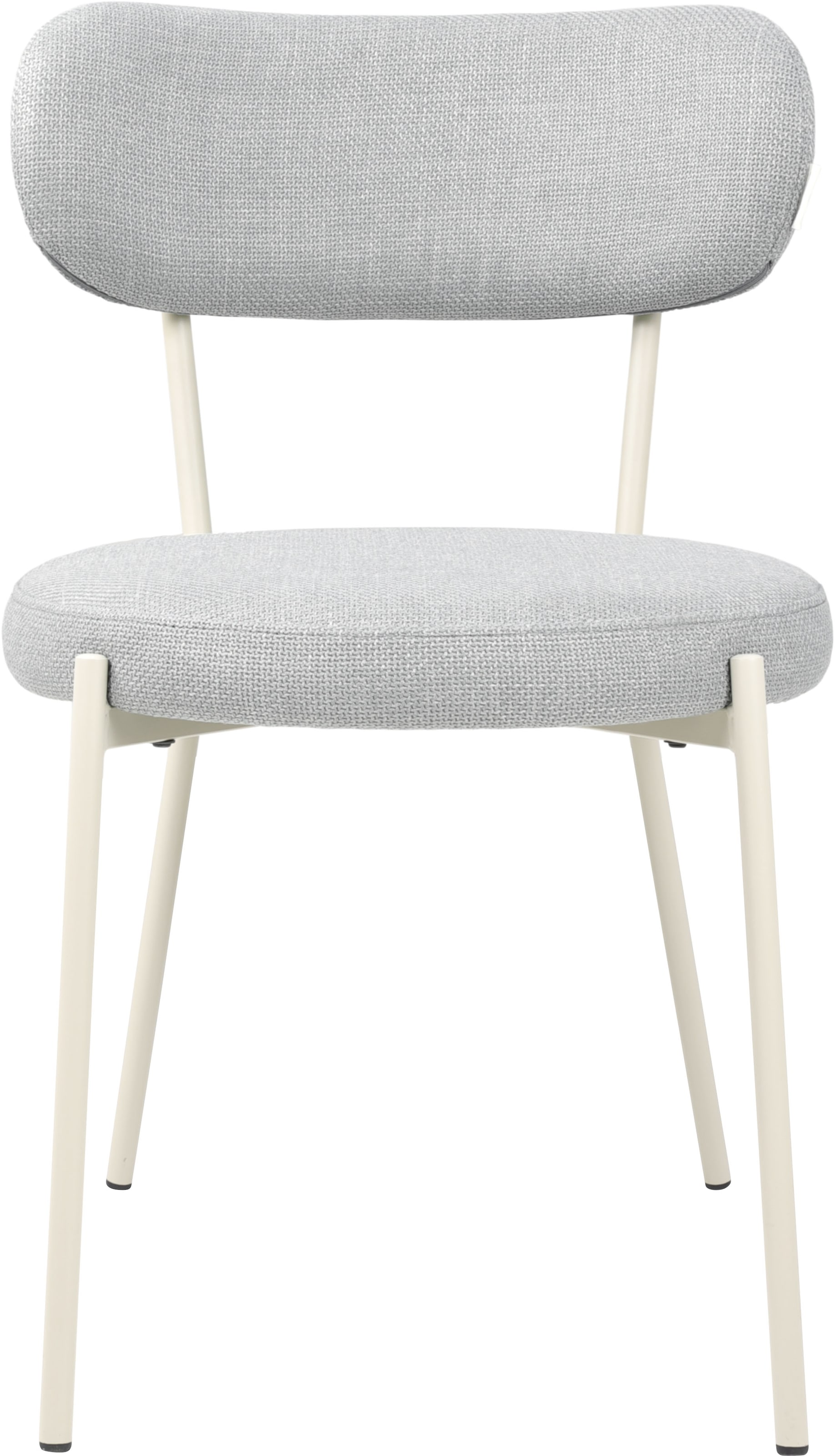 TOM TAILOR HOME 4-Fußstuhl »SOFT PAD CHAIR«, (Set), 2 St., Webstoff, Esszimmerstuhl, 4-Fußgestell, mit Rückenausschnitt