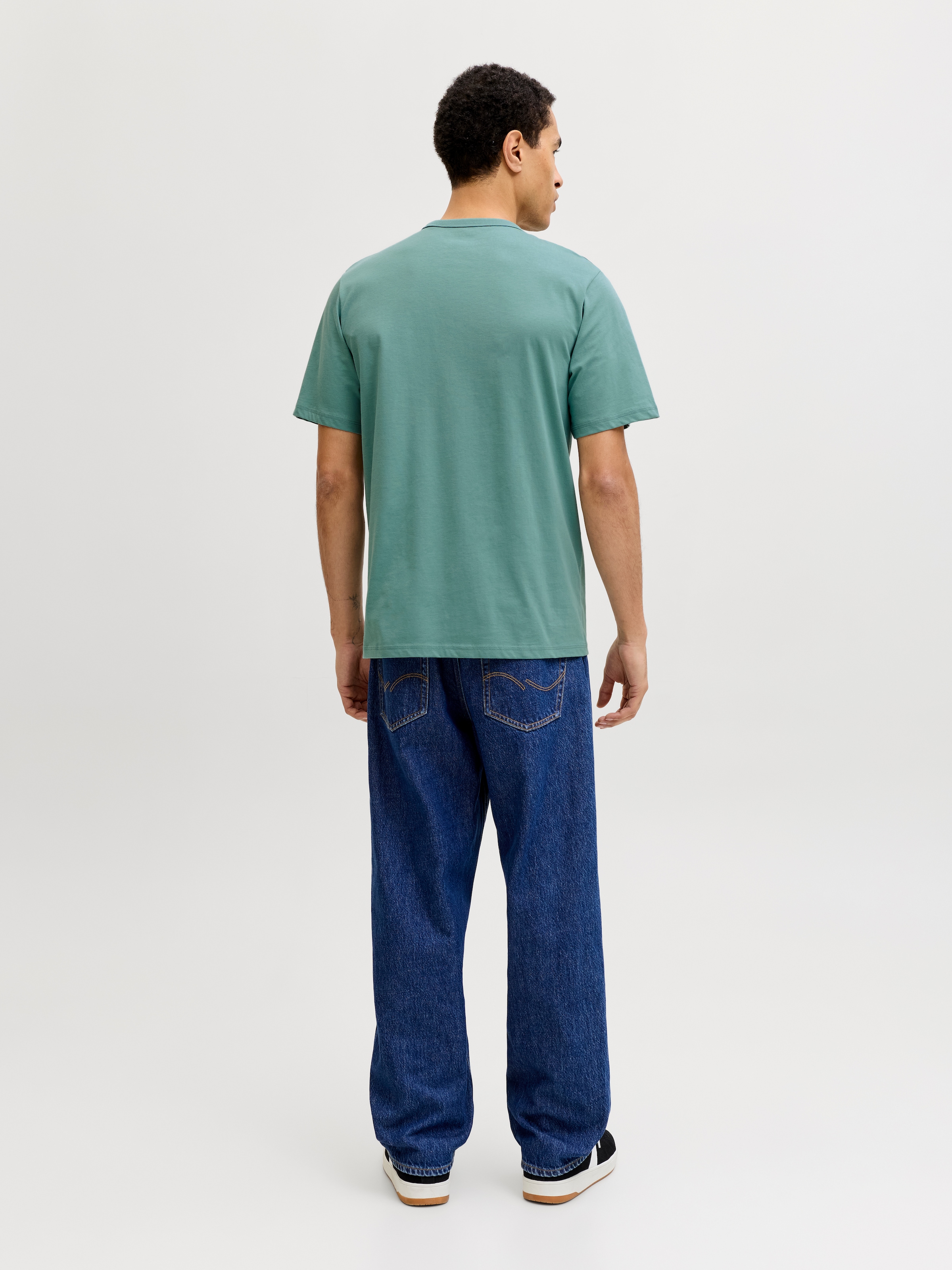 Jack & Jones Rundhalsshirt »JJCOLLEGE LOGO TEE SS CREW NECK«