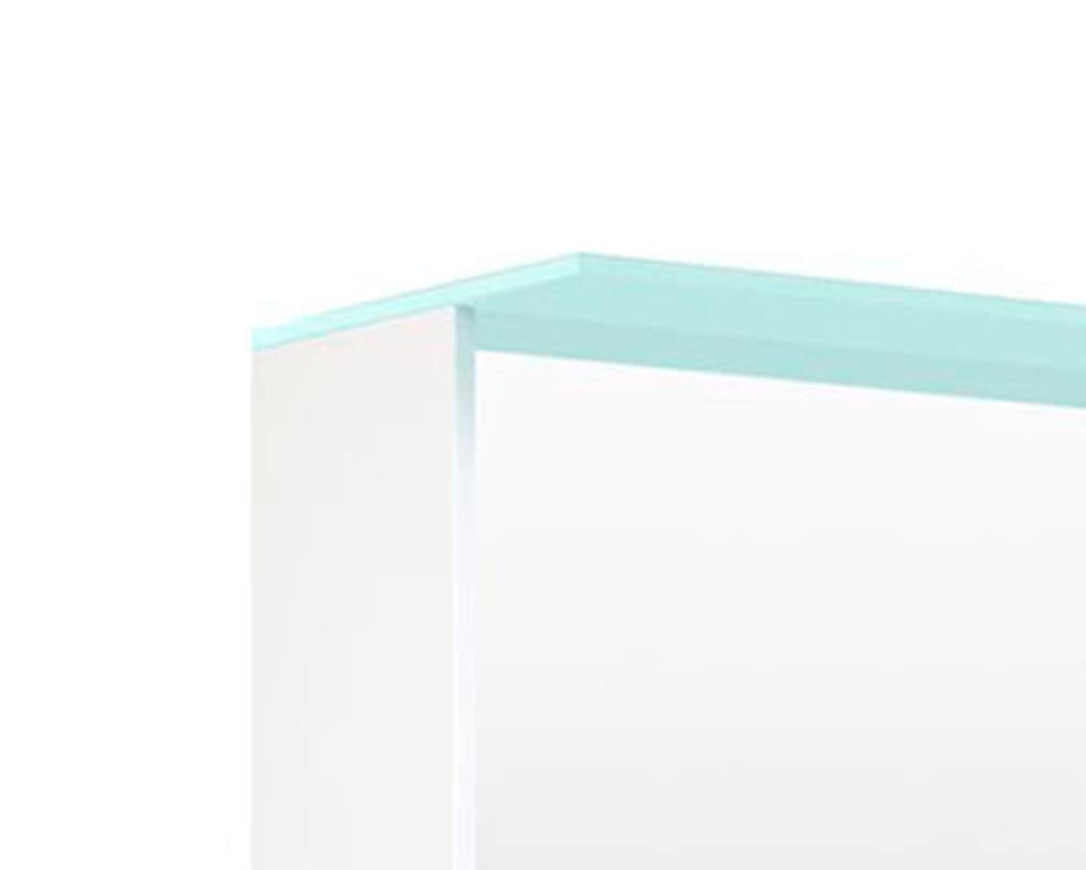 welltime Spiegelschrank »D-Line«, Badmöbel, 121,5 cm breit, doppelseitig verspiegelt, LED-Beleuchtung