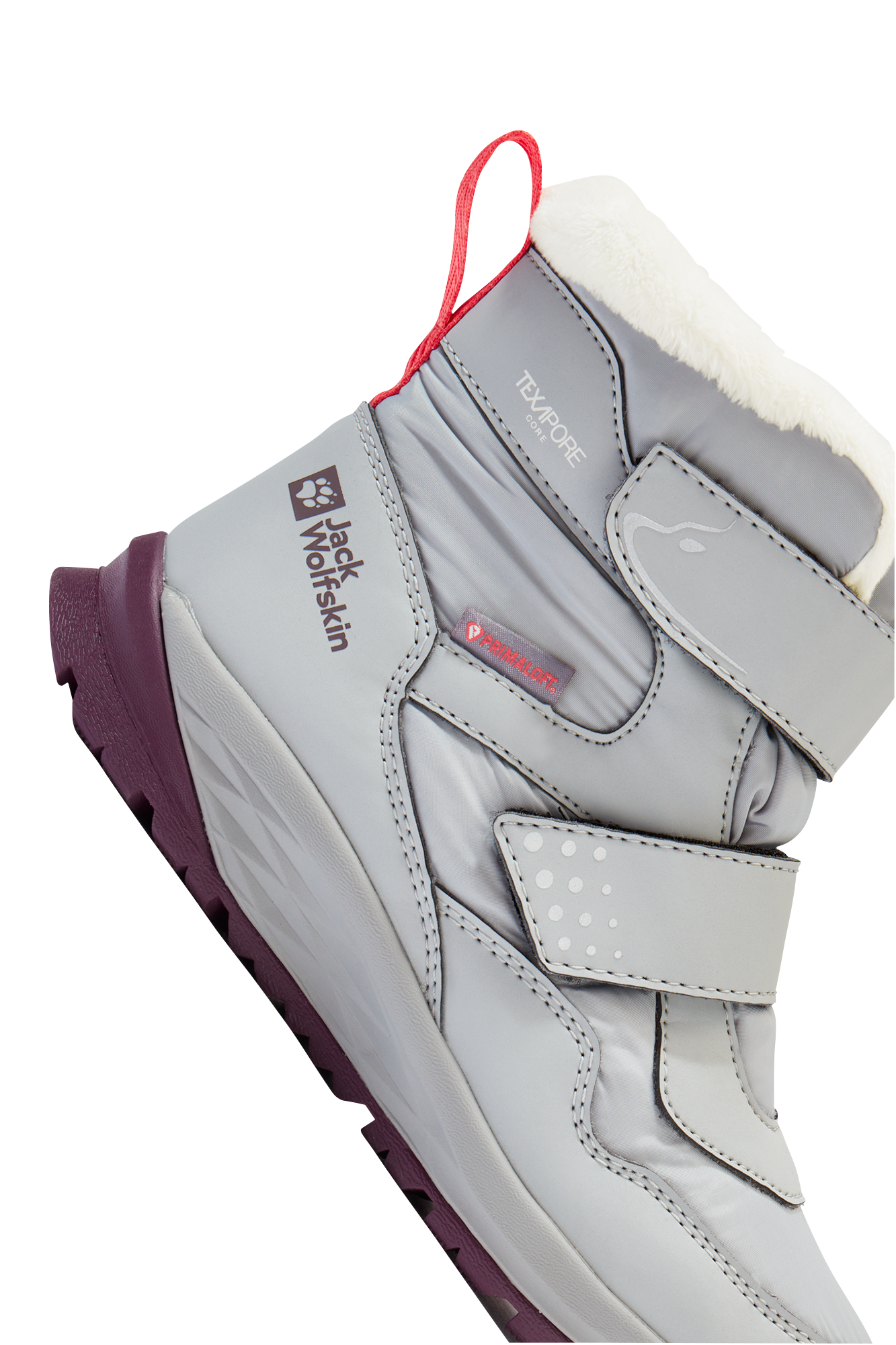 Jack Wolfskin Winterboots »POLAR BEAR-G TEXAPORE MID VC K«, Snowboots, Winterstiefel, Winterschuhe, wasserdicht & gefüttert