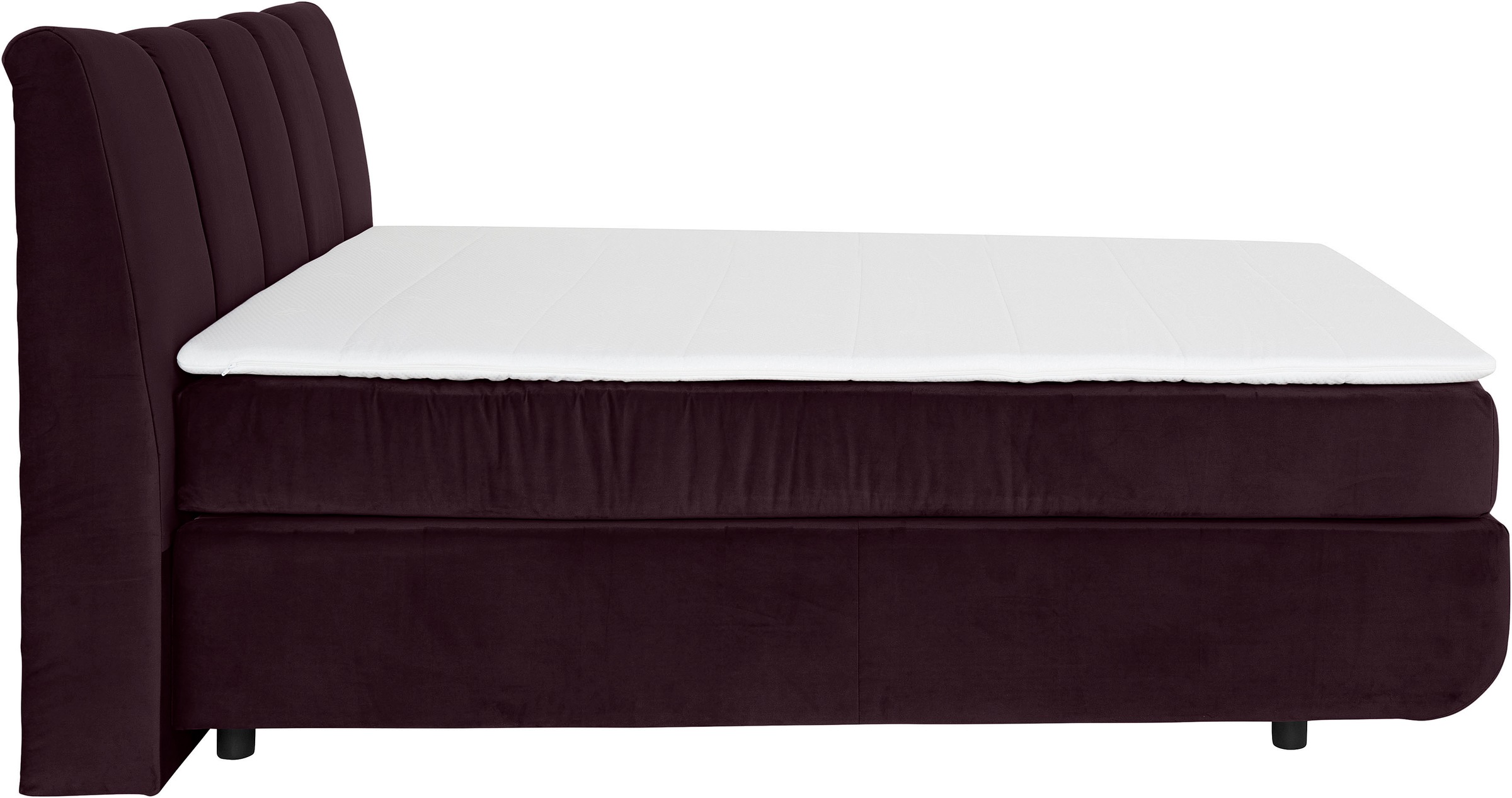 Home affaire Boxspringbett »Océane« Bodenfrei- wirkt freischwebend, verschiedene Härtegrade (auch H4)